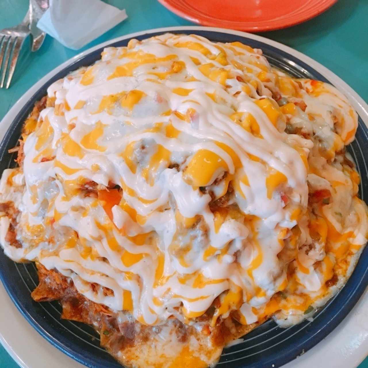 Nachos charro mexicano