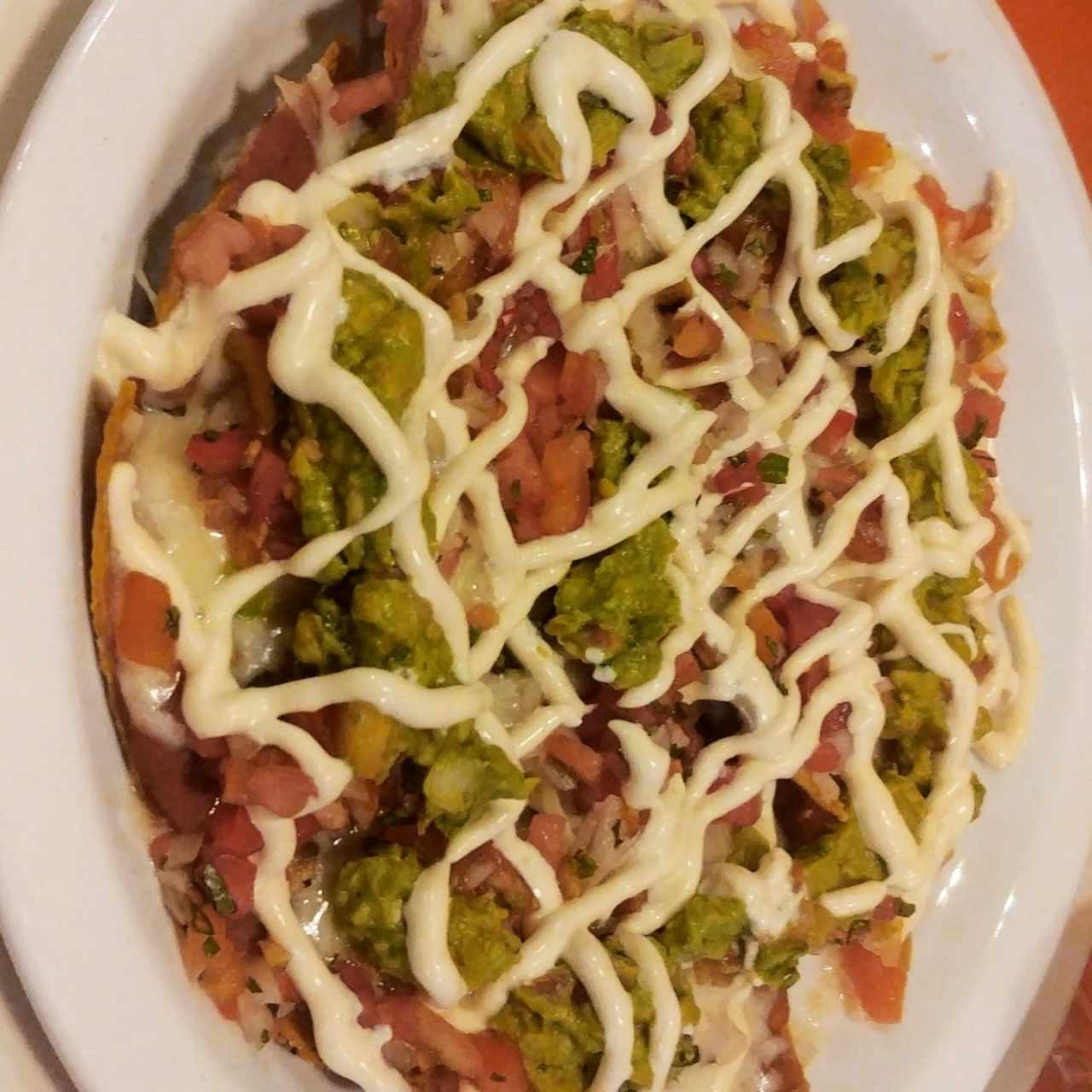 Nachos Vegetarianos