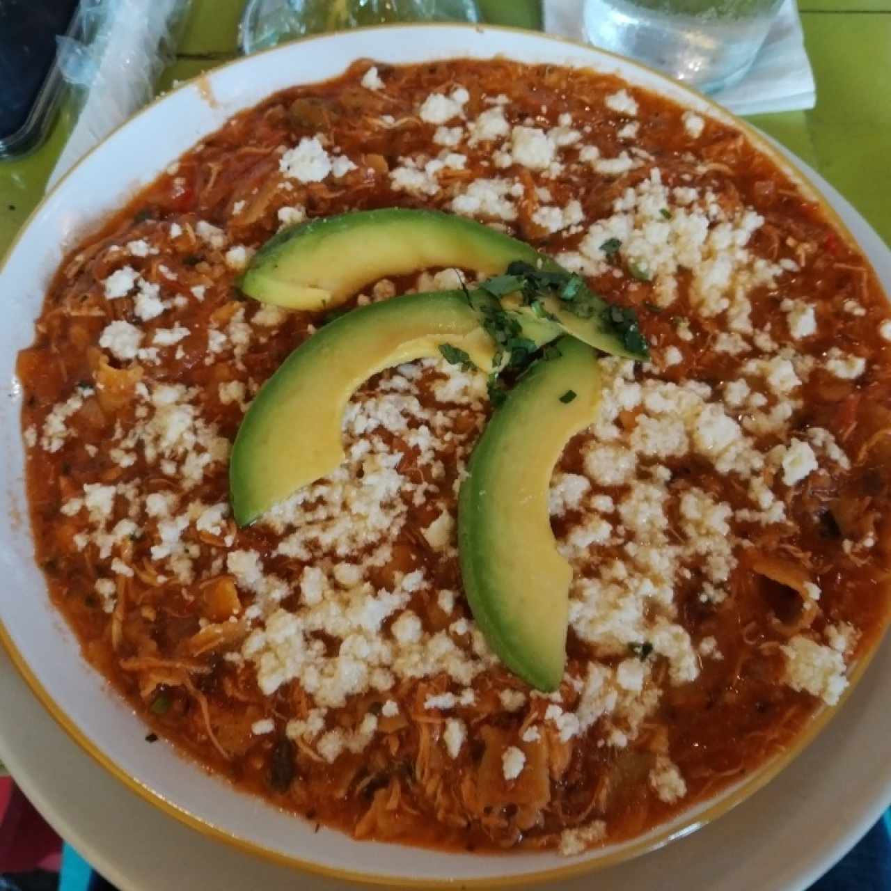 Enchiladas en Salsa Roja