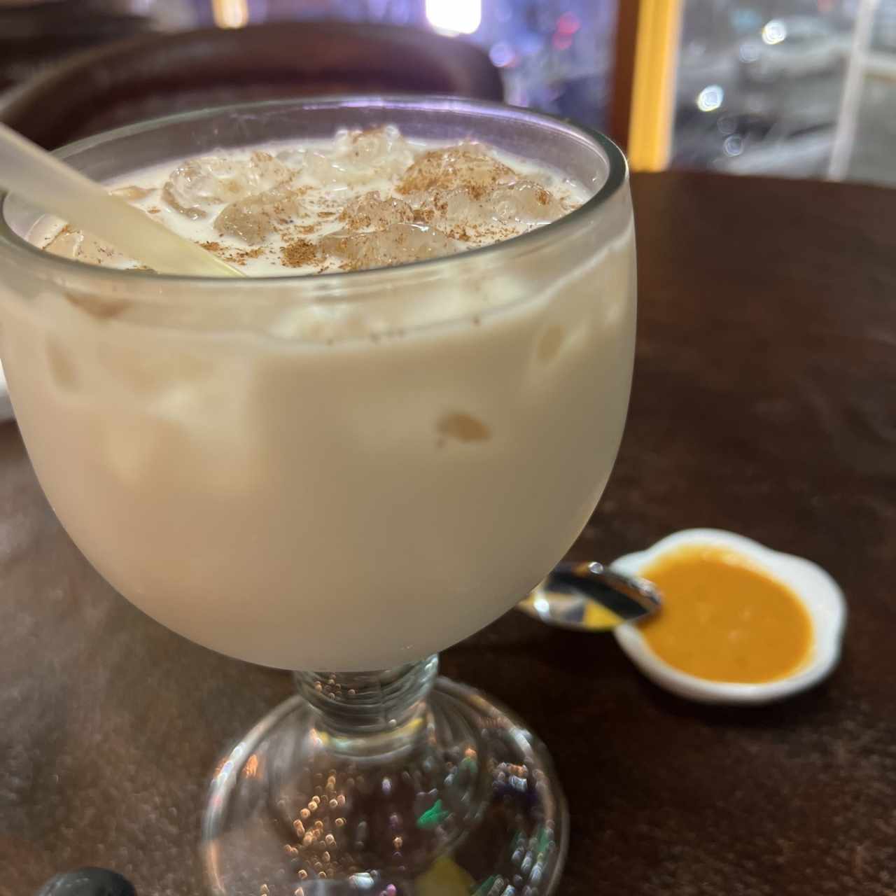 Horchata con canela (bebida de arroz) 