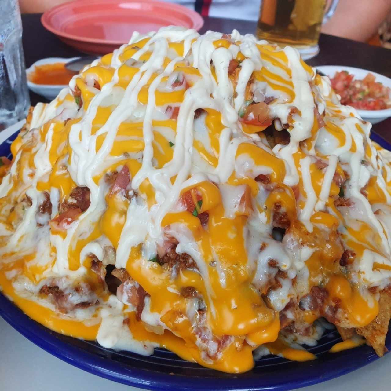 Nachos charro mexicano