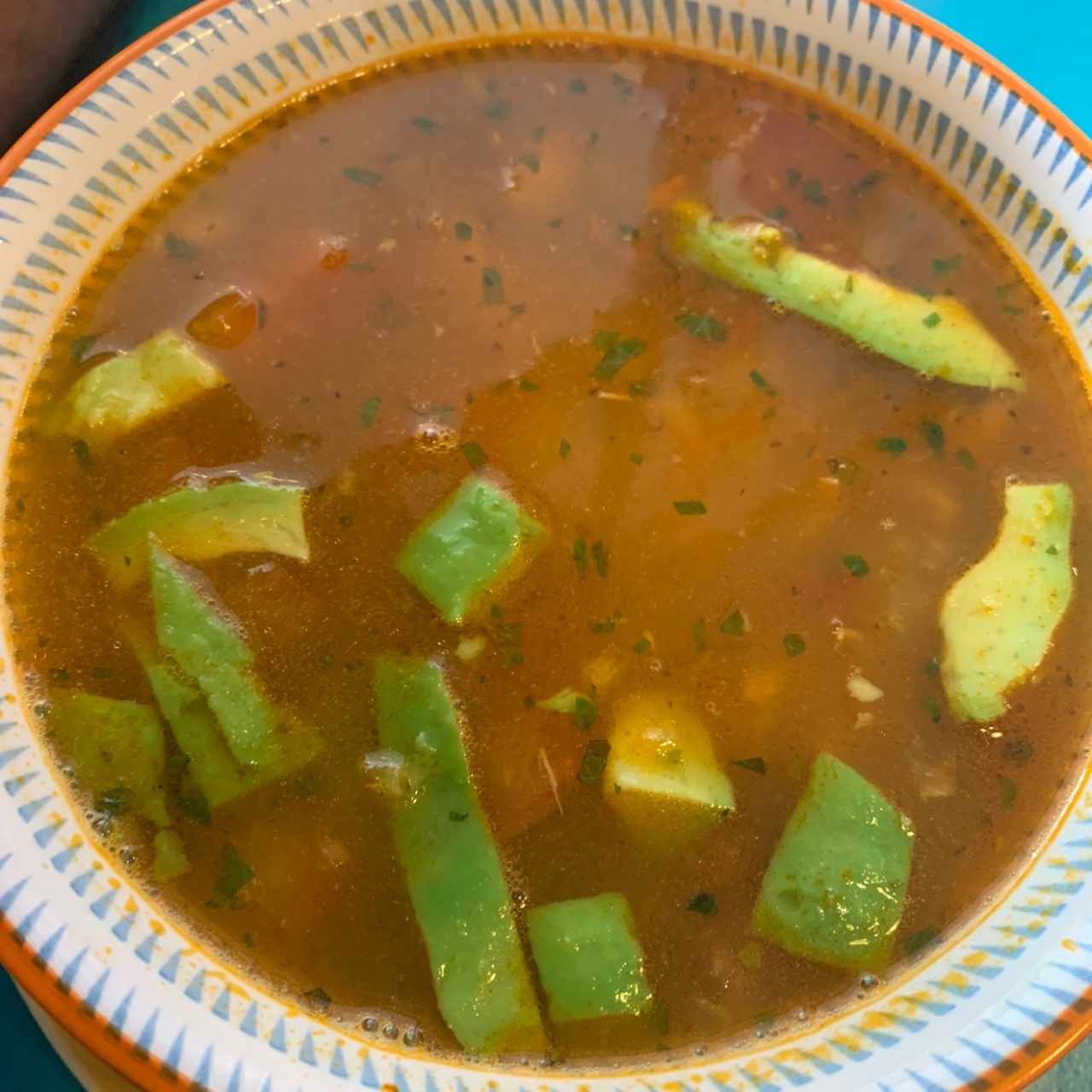 Caldo tlalpeño