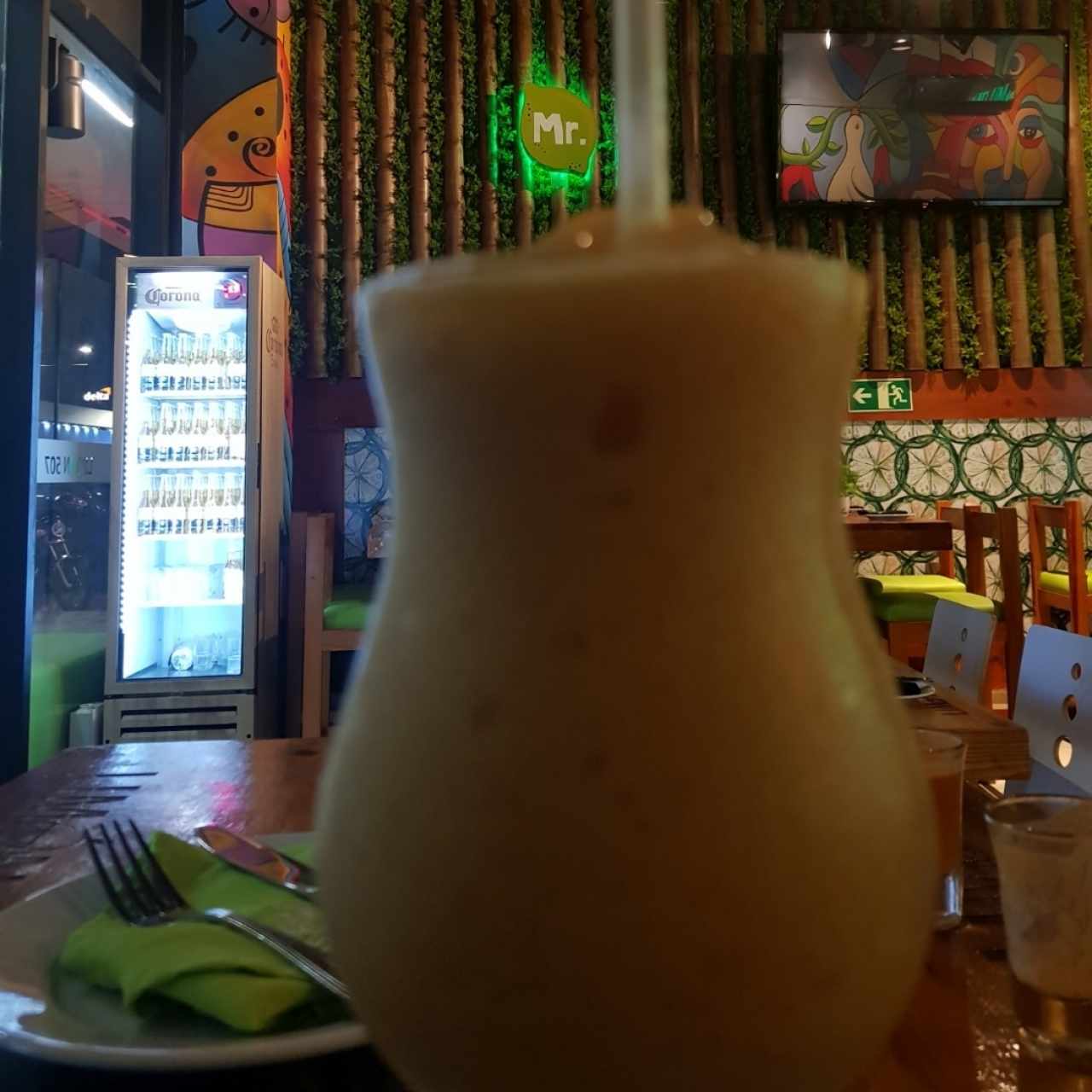 jugo natural de maracuya en leche 