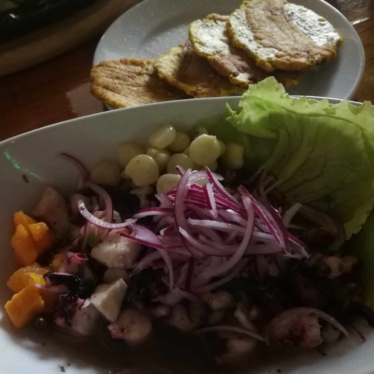 ceviche de pulpo especial