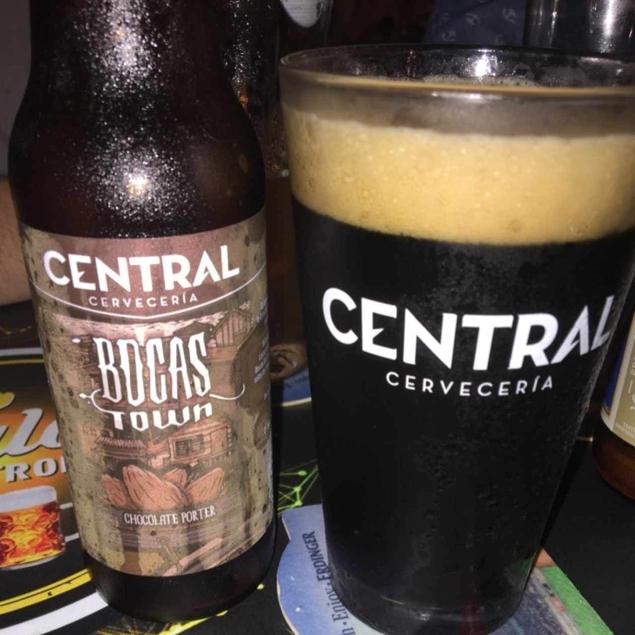 cerveza porter con chocolate - bocas town