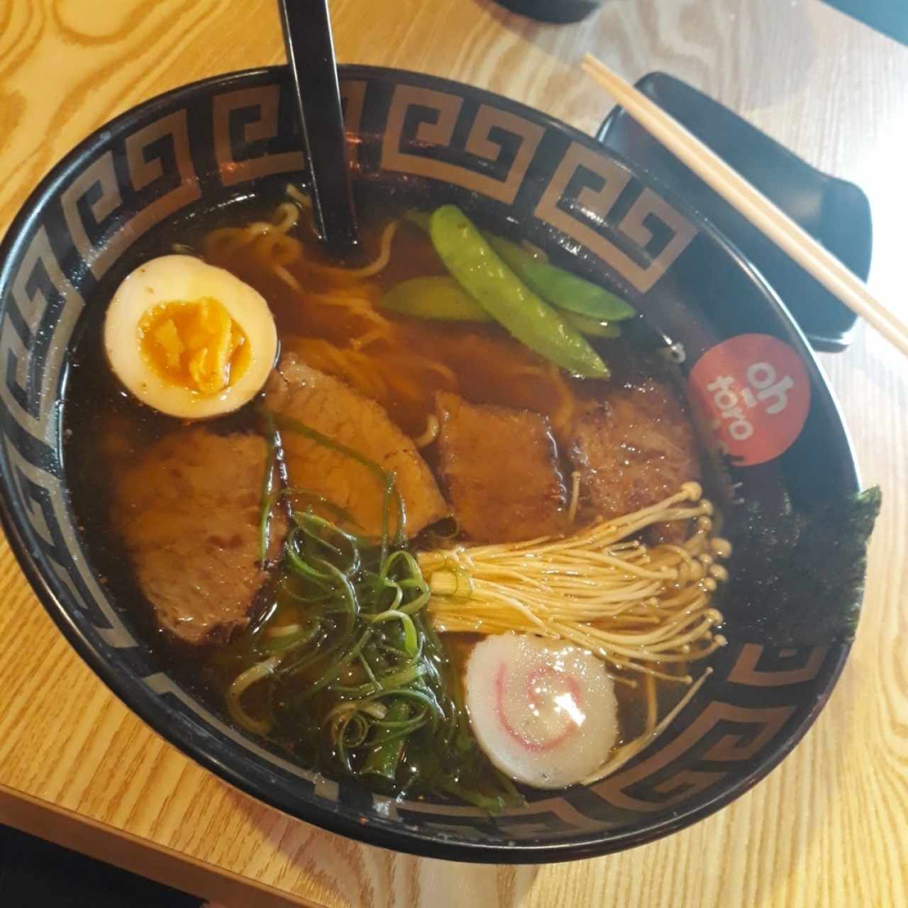 Soya beef ramen 