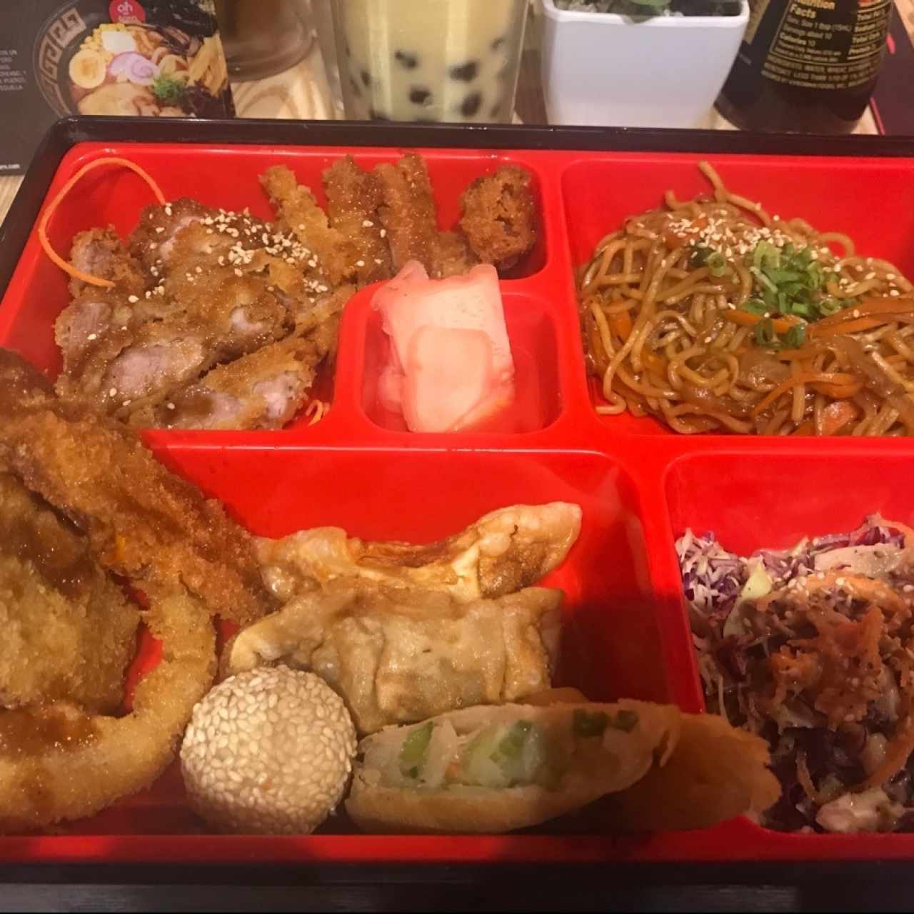 bento box yakisoba