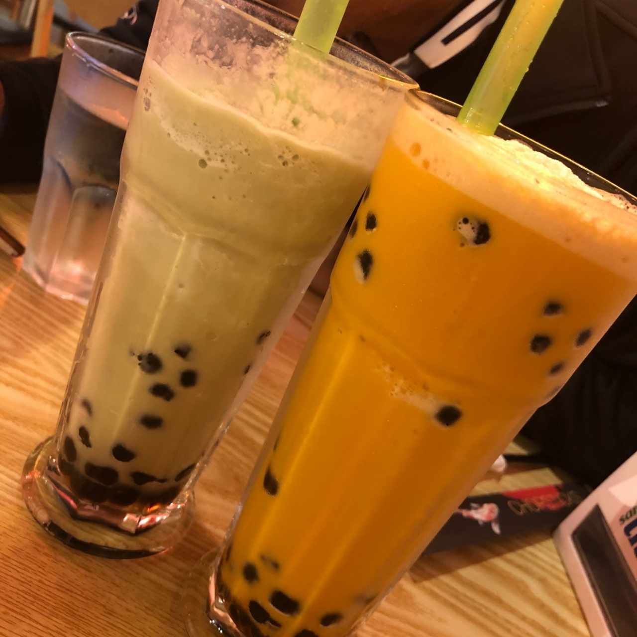 Bubble Teas de Match y Thai