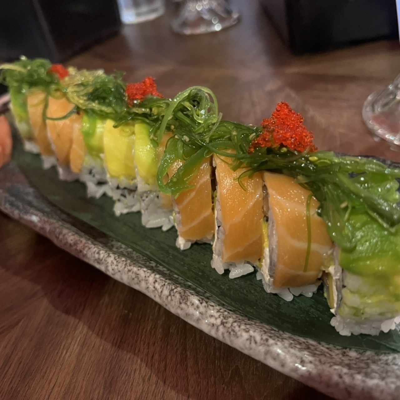 Salmon sushi