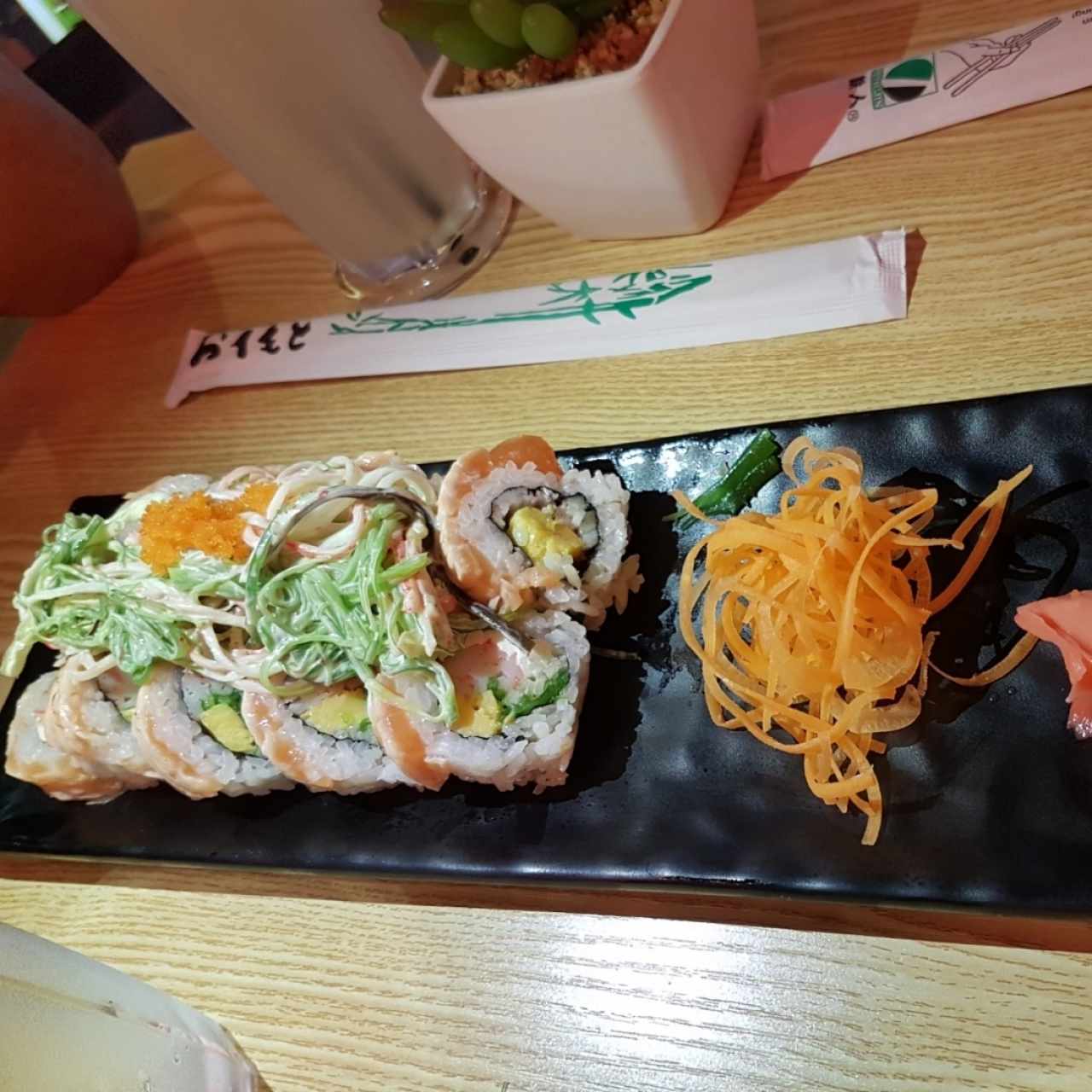 salmón roll