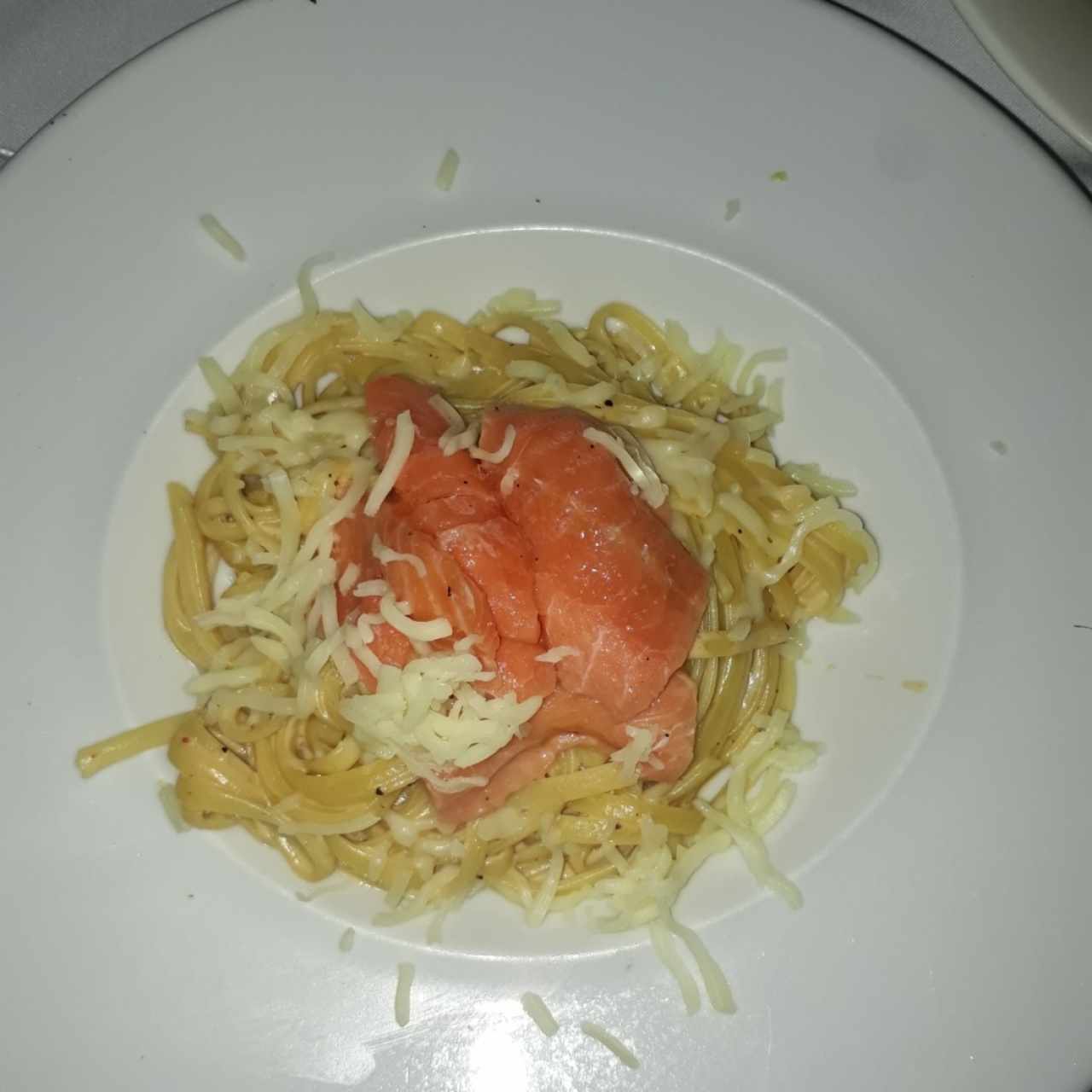 pasta con salmon 