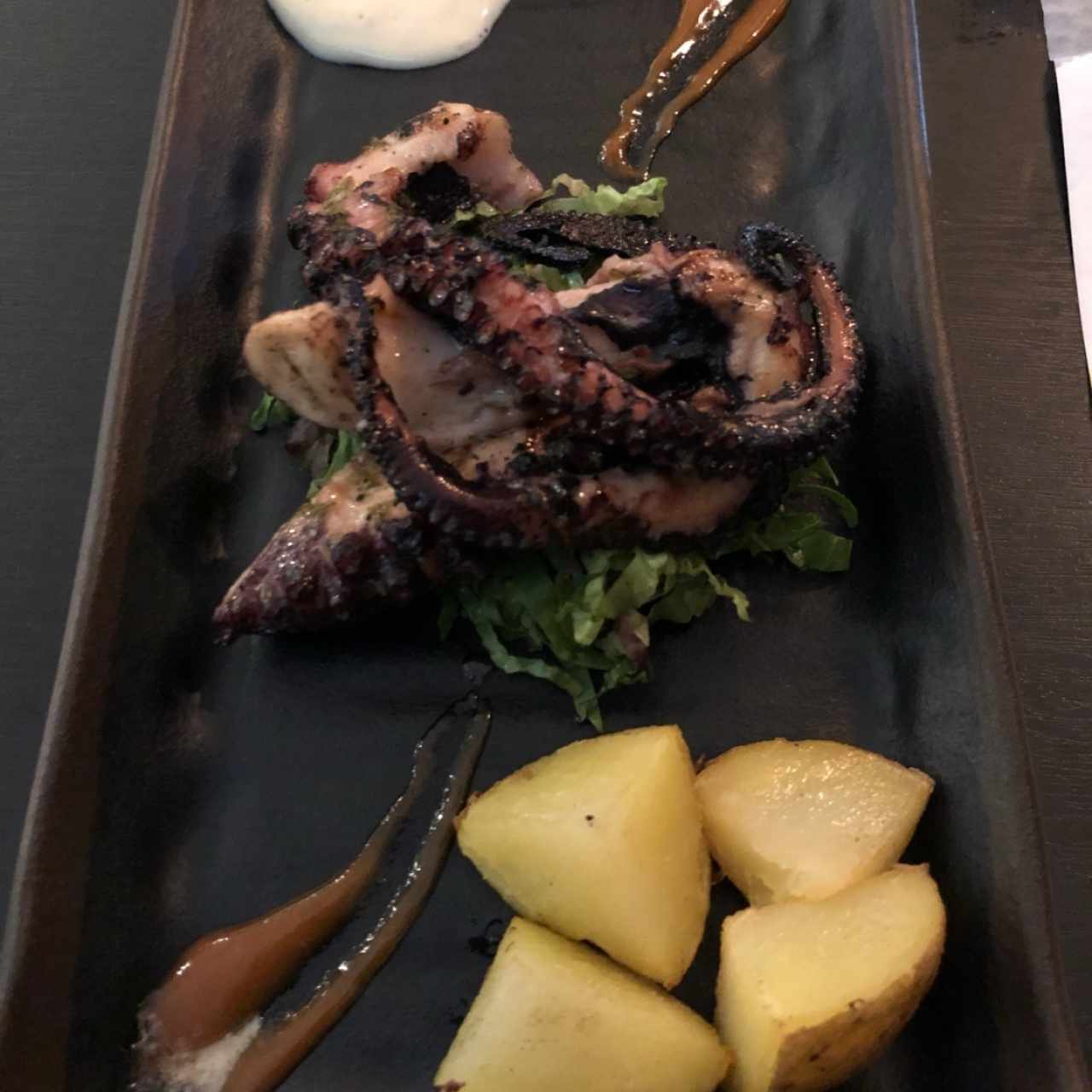 pulpo al carbón