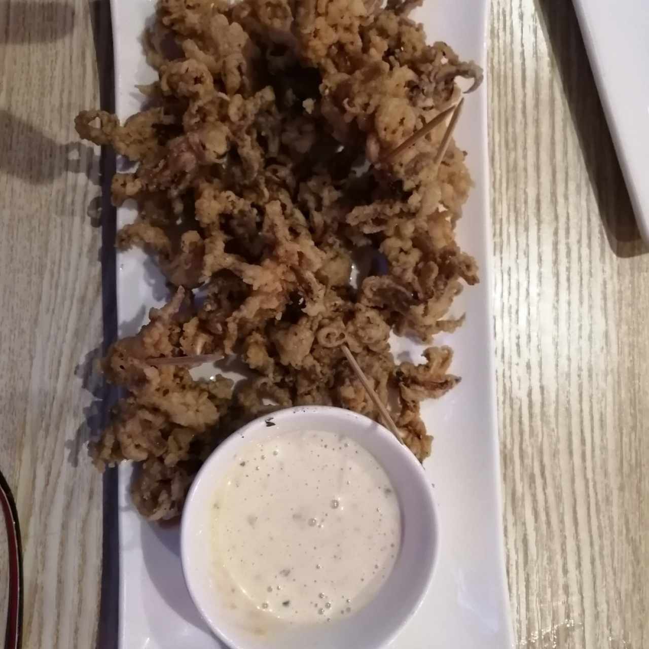 arañitas de calamares