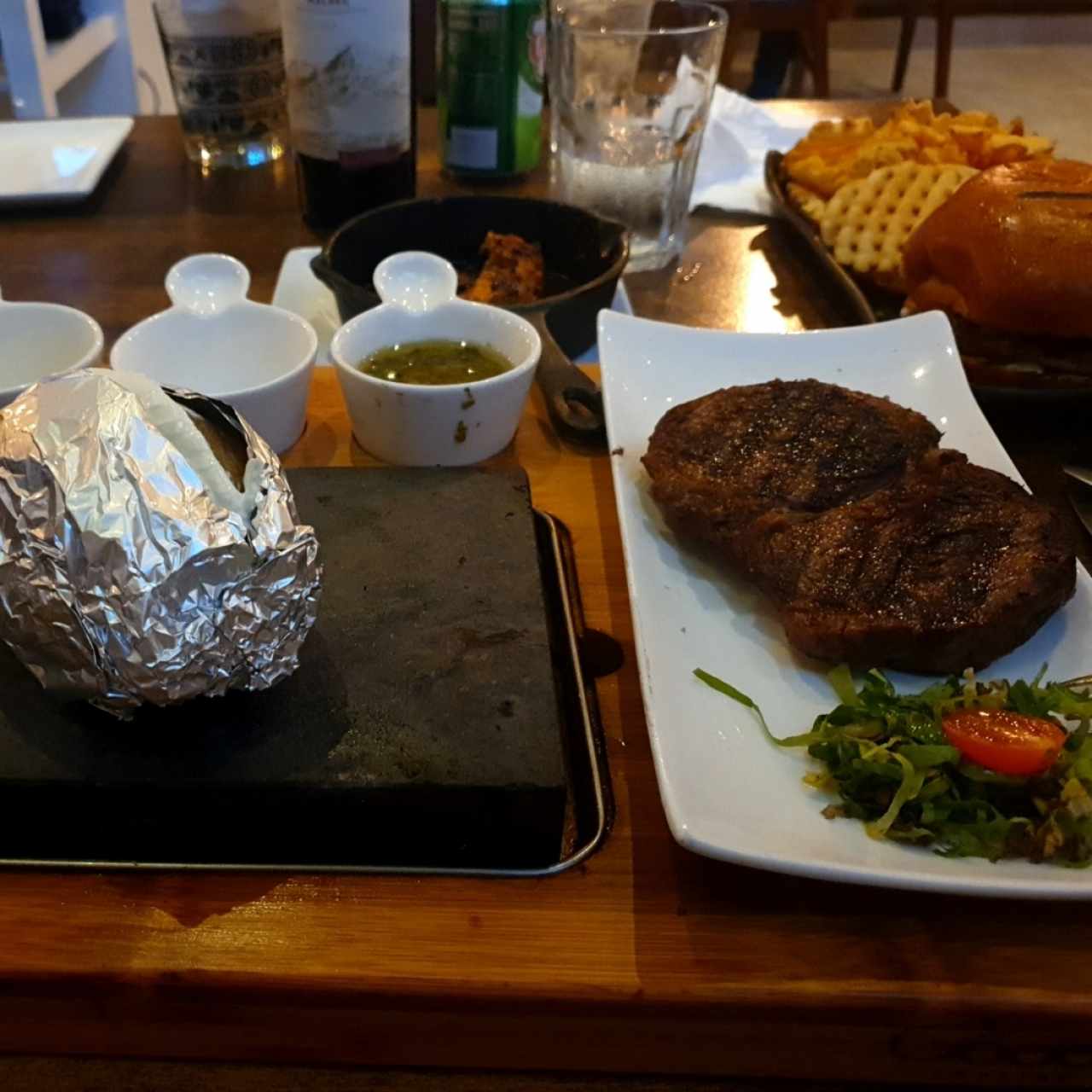 Bife Ancho-Papa Asada