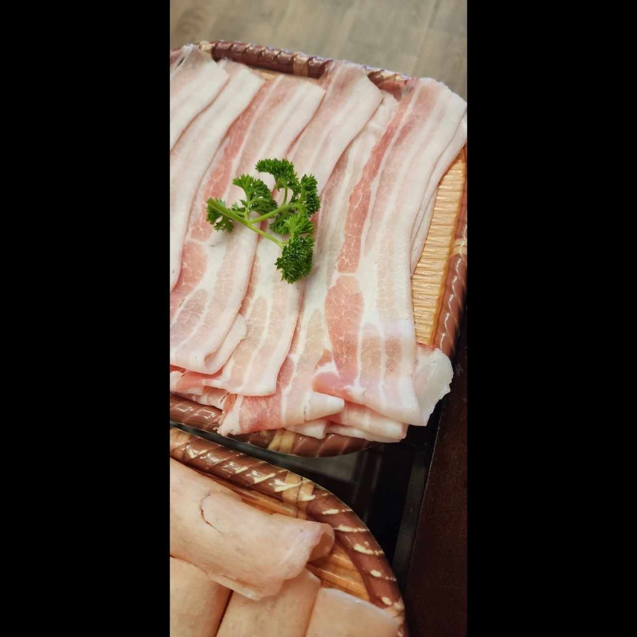 pork belly para hot pot