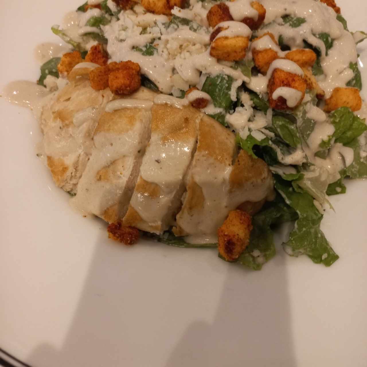 Ensalada cesar con pollo