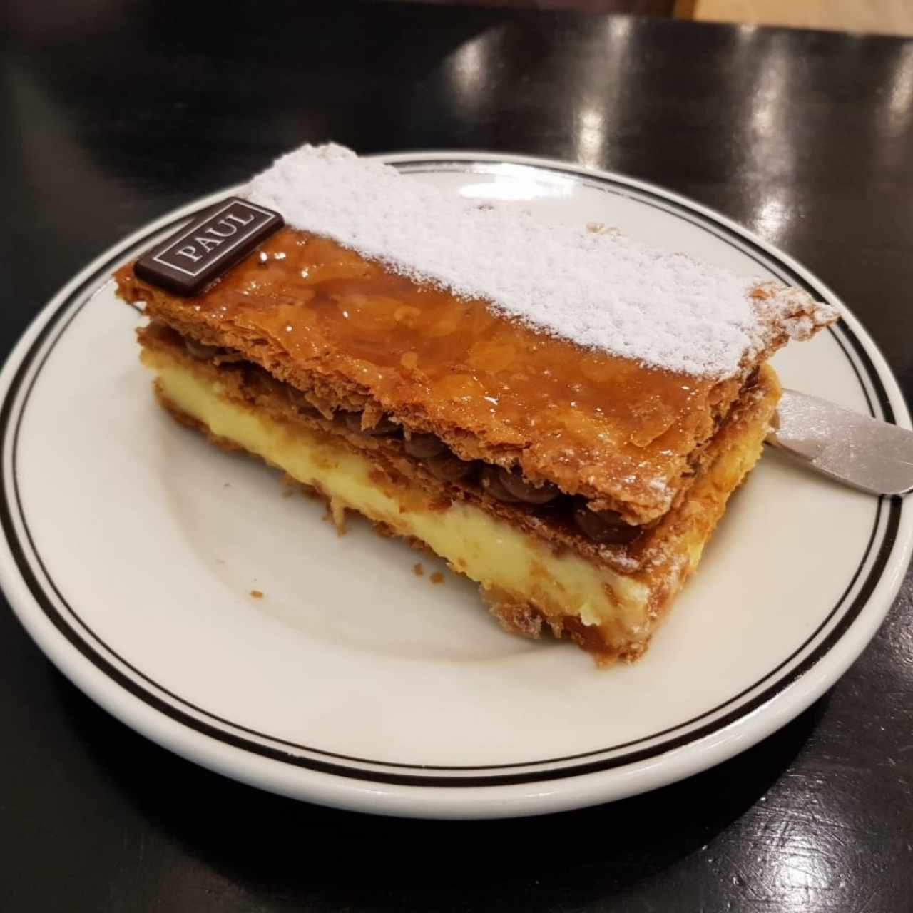 Milhoja Dulce de Leche