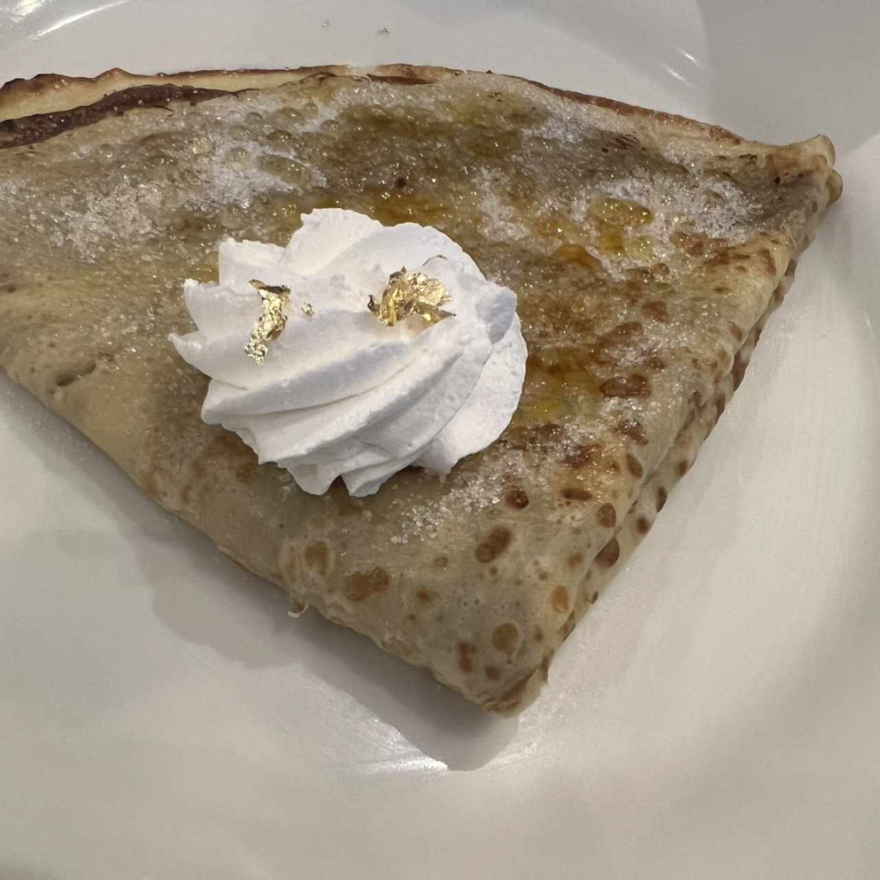 Crepe dulce de leche