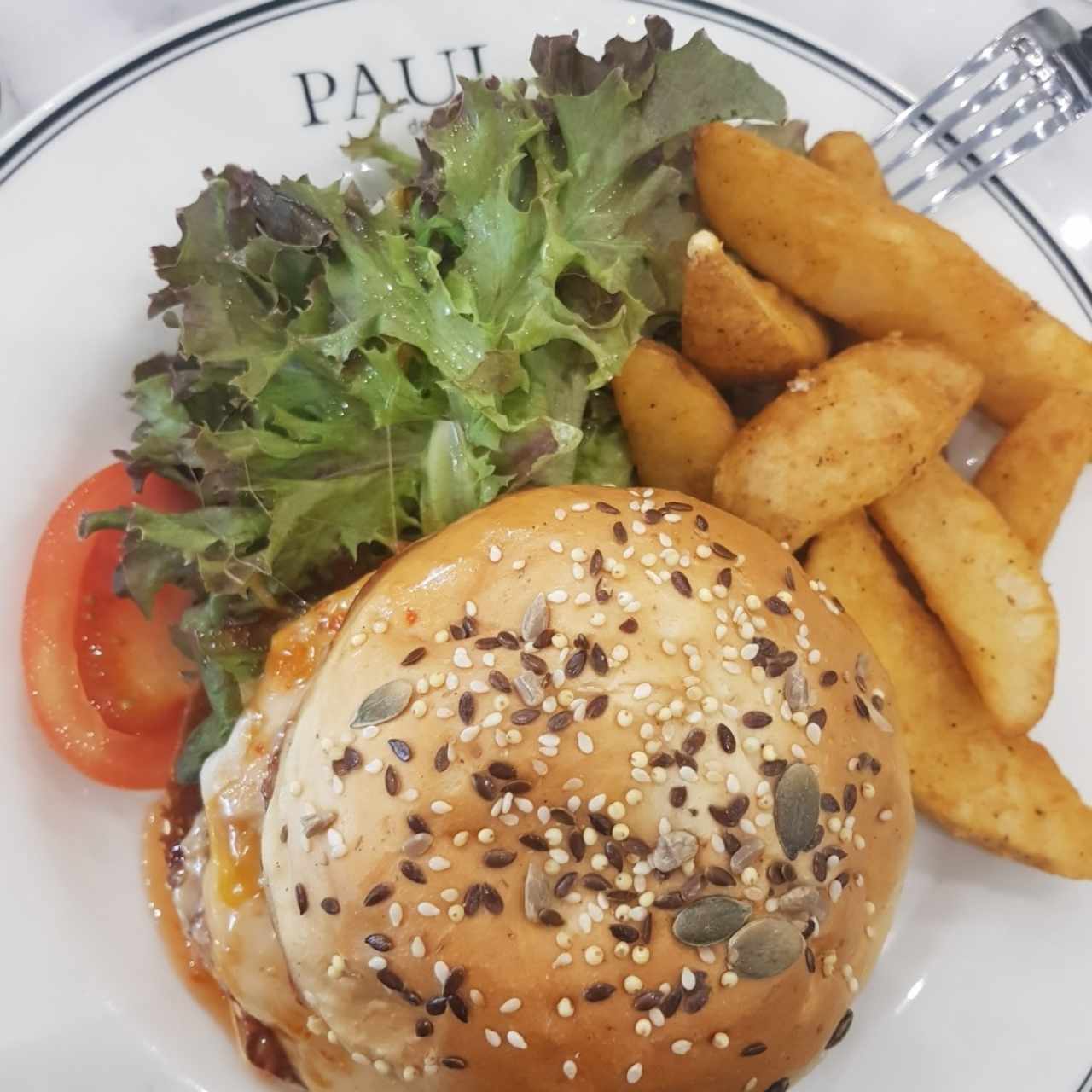 hamburguesa paul de pollo 