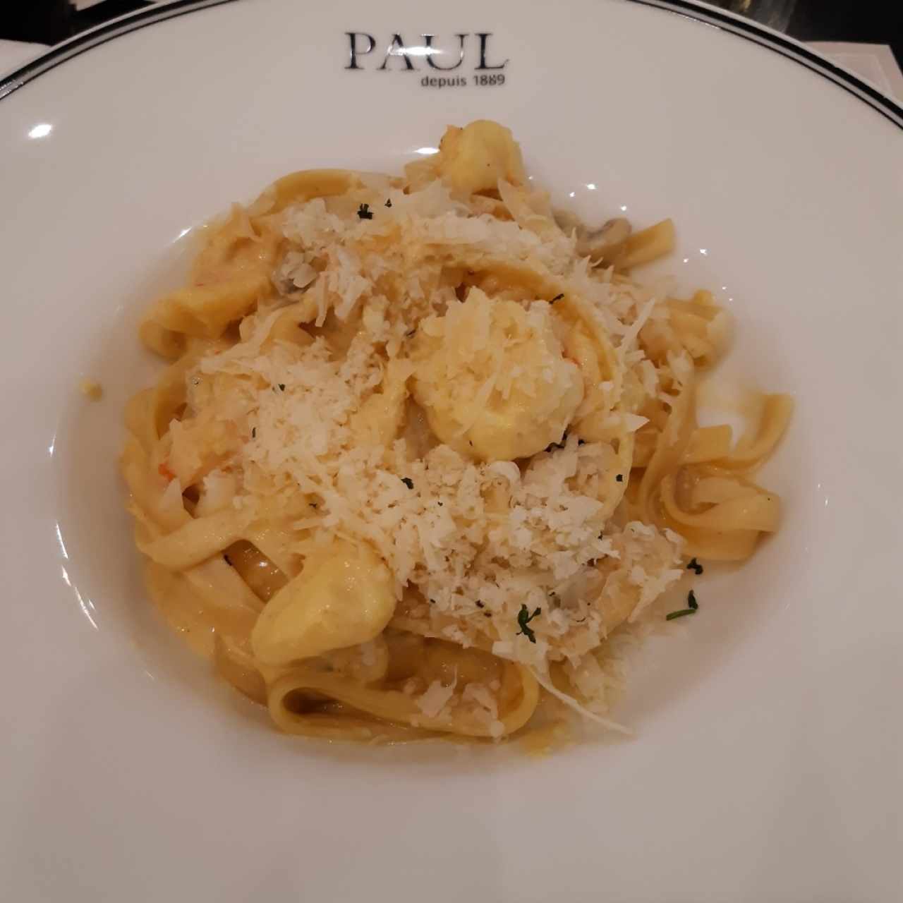 Pasta con Langostinos