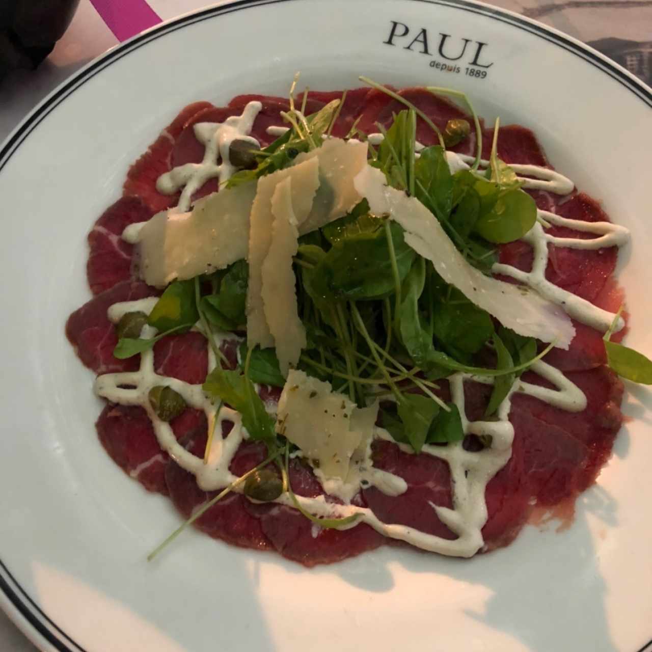 Carpaccio de Res