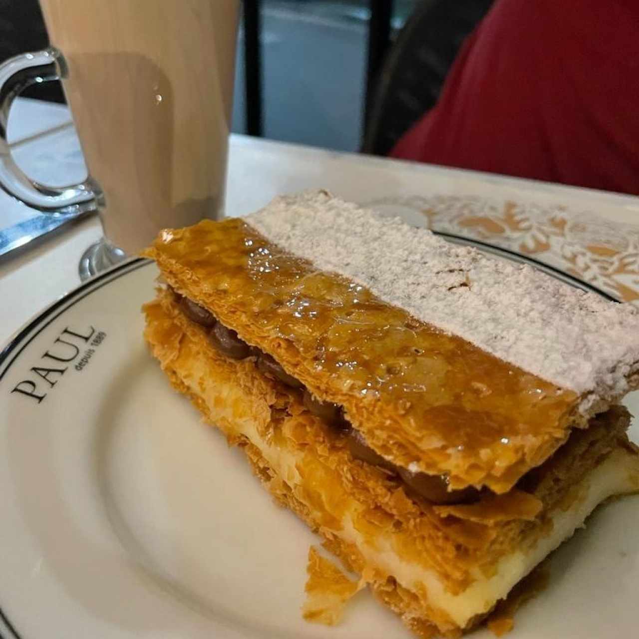 Milhoja de Dulce de leche