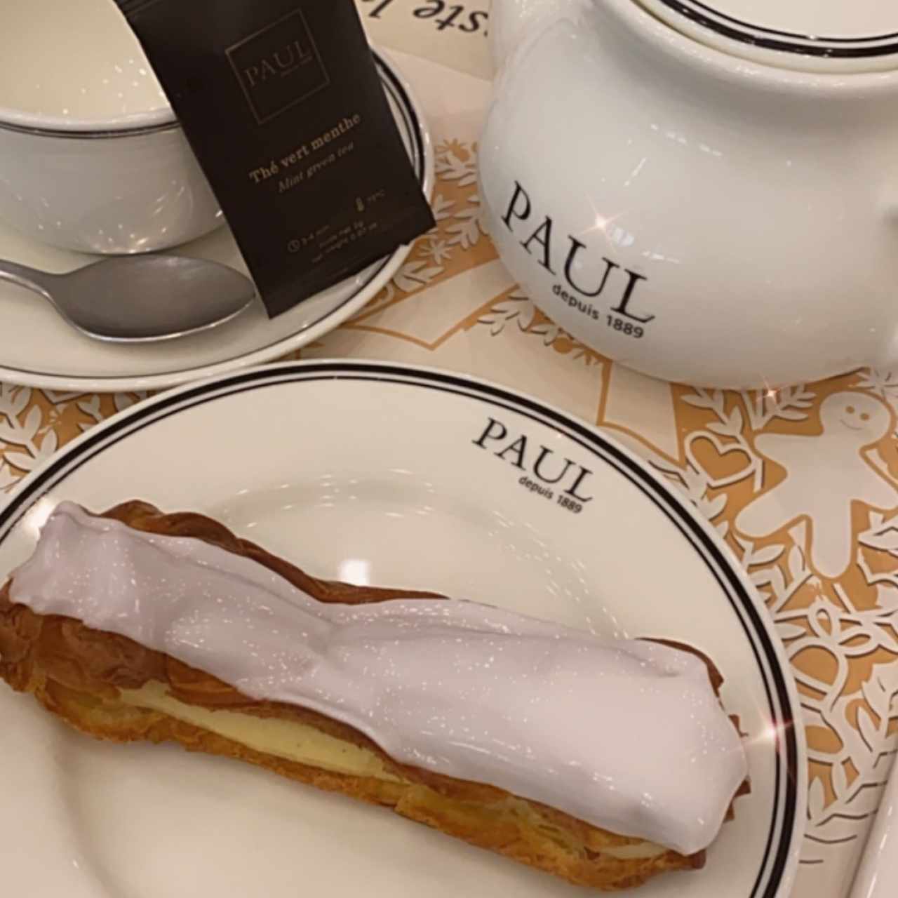 Eclair de vainilla