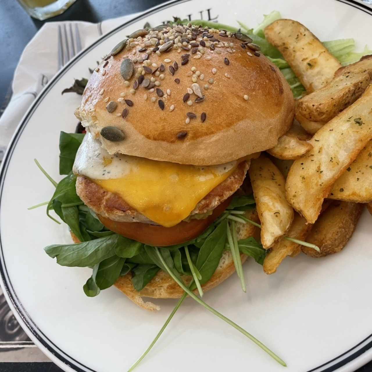 Hamburguesa de pollo