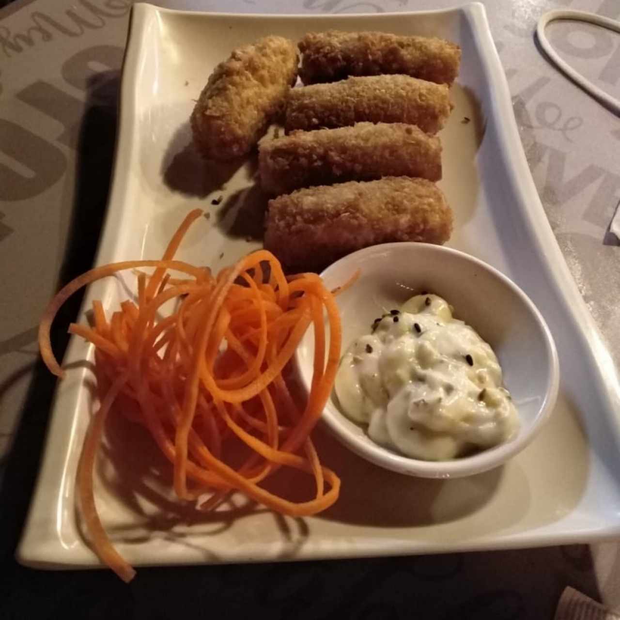 Croquetas de Salmón/Cangrejo