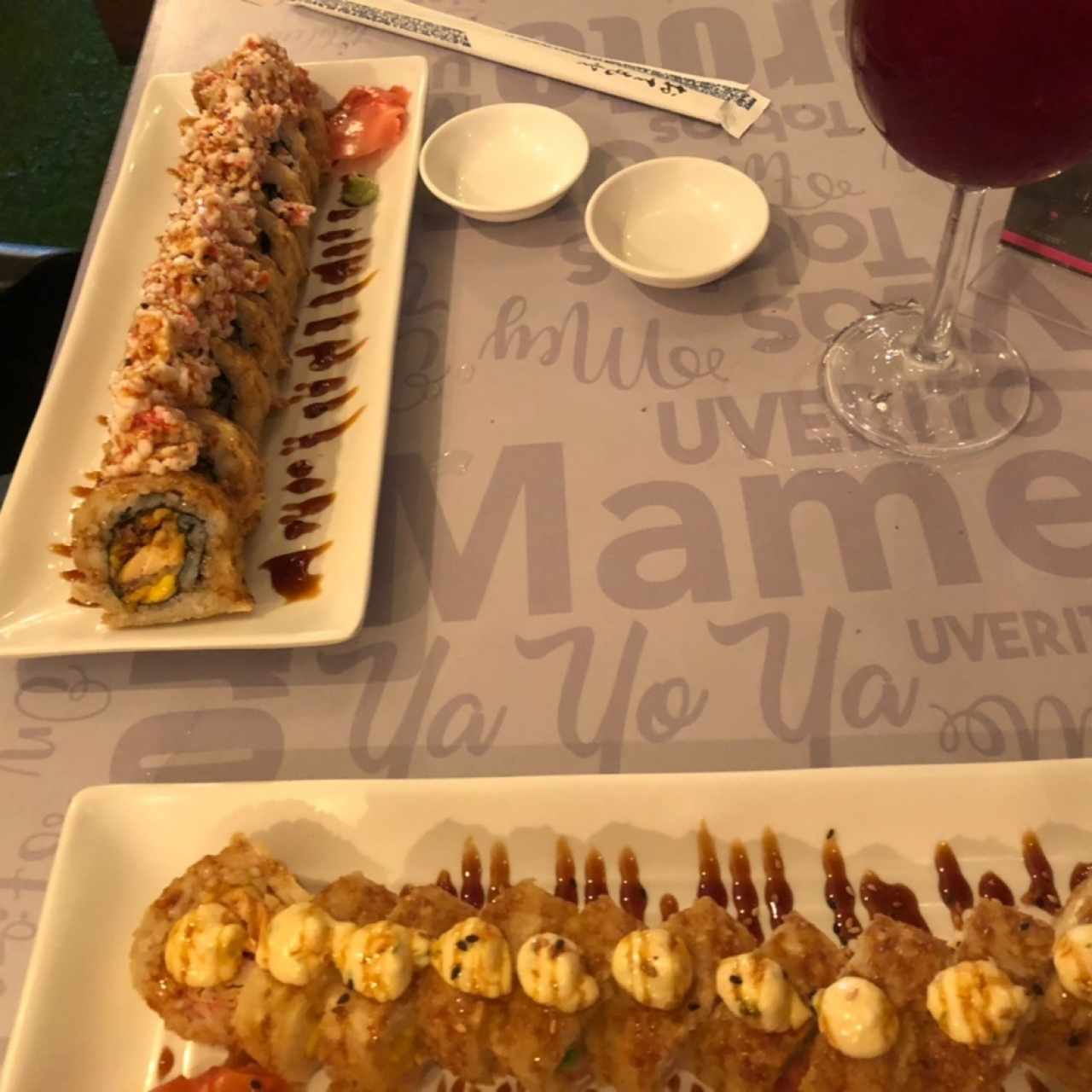 sushi y sangria 