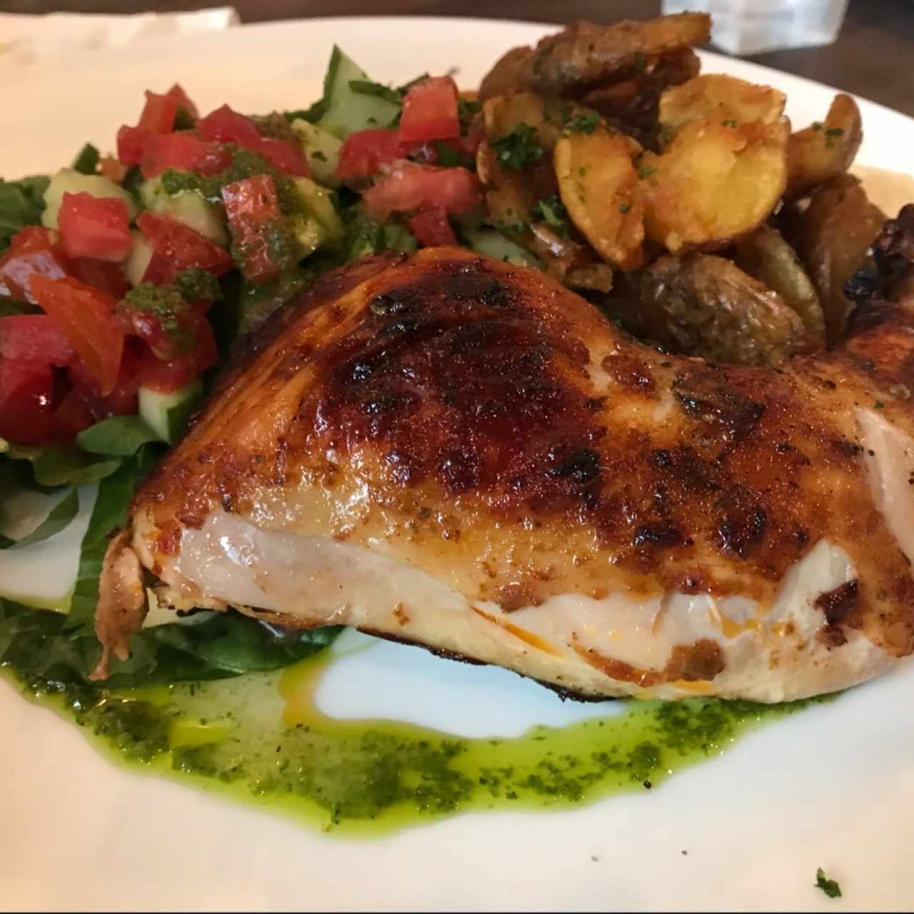 Pollo a la Leña