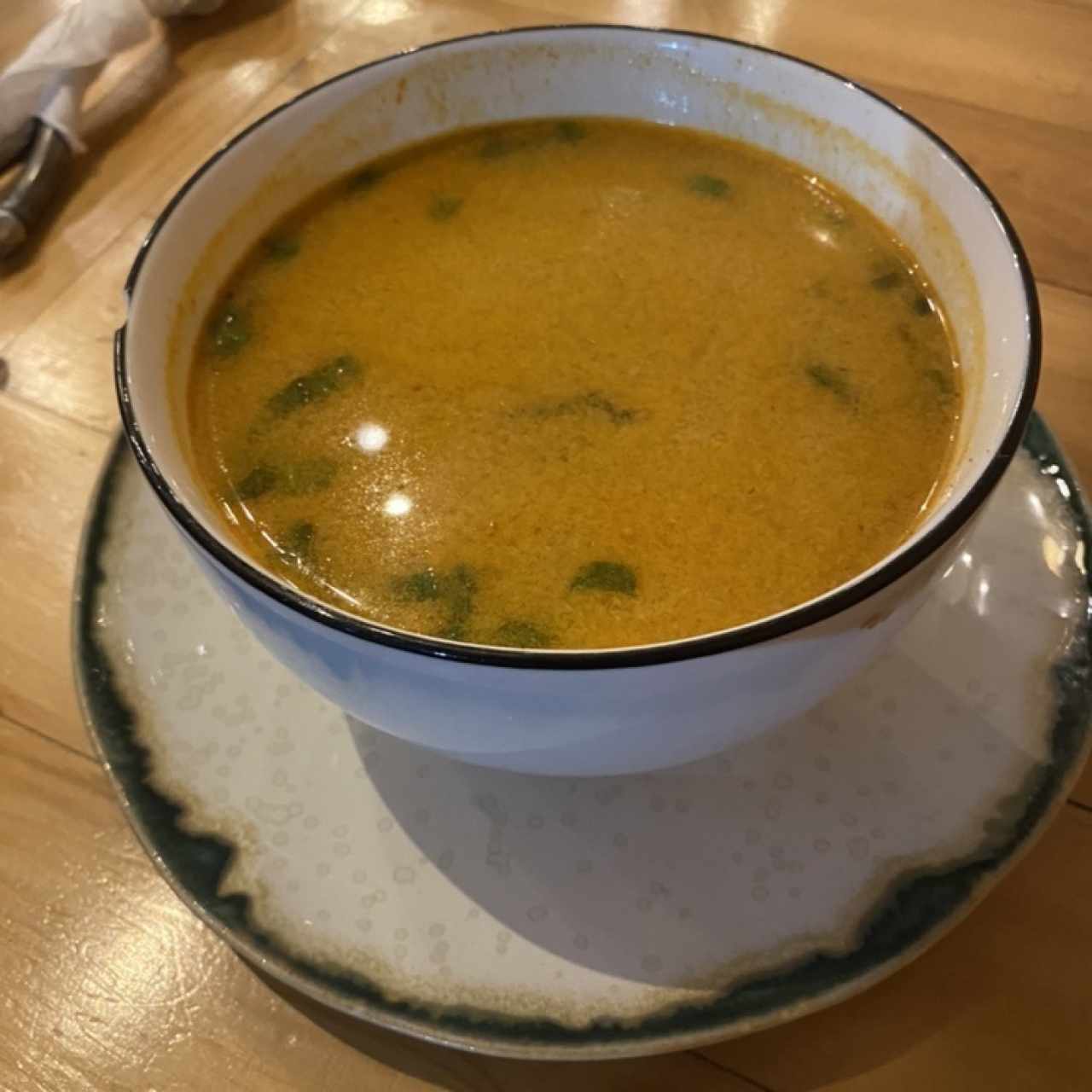 sopa de langostinos