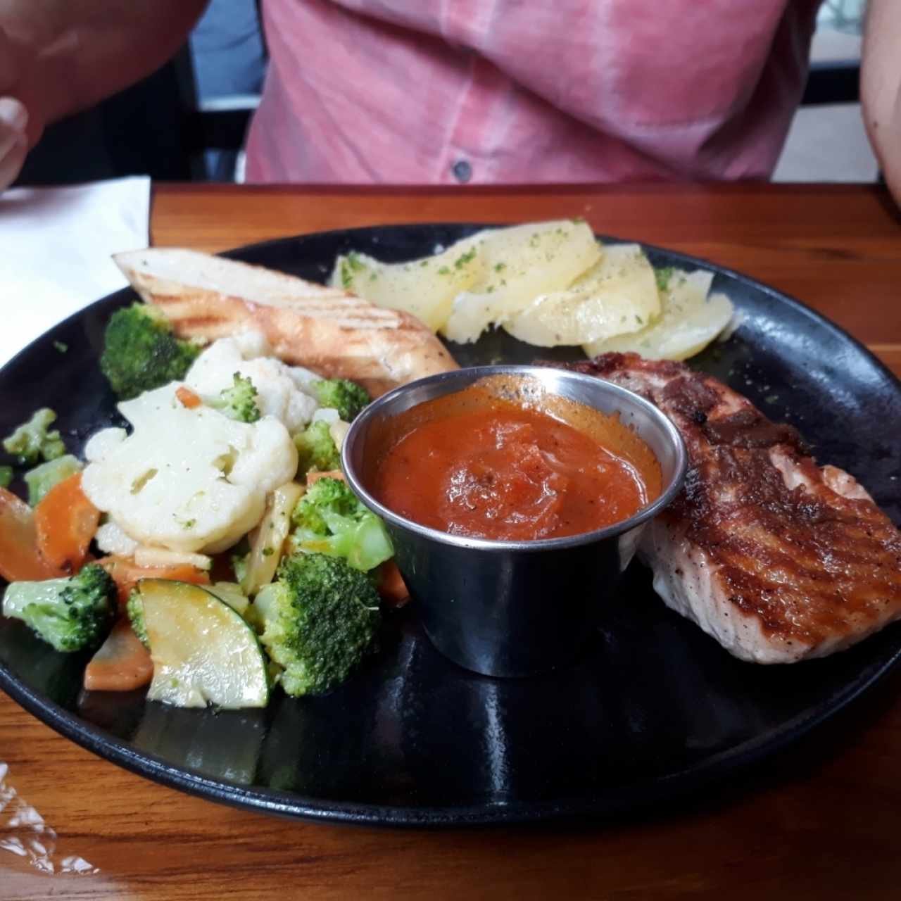 salmon a la parrilla