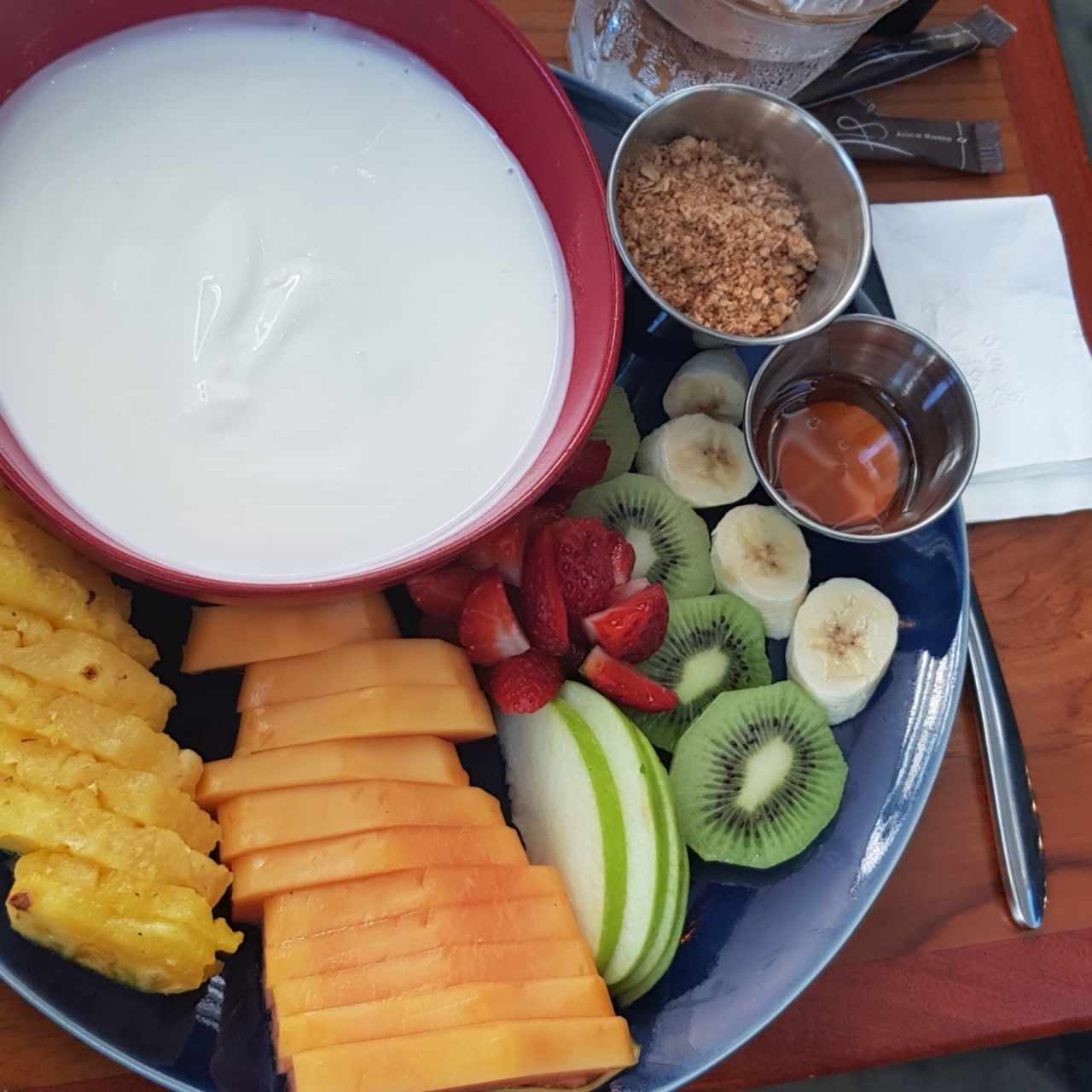 Assiette de fruits 