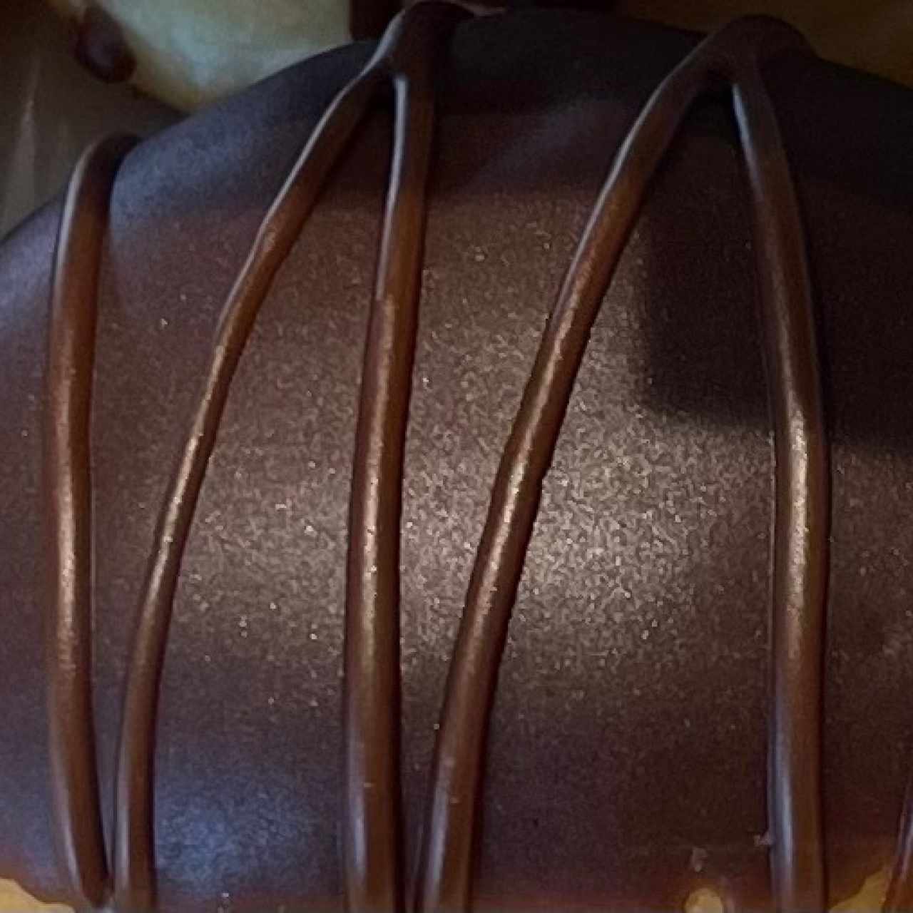 Dona Cubierta de Chocolate