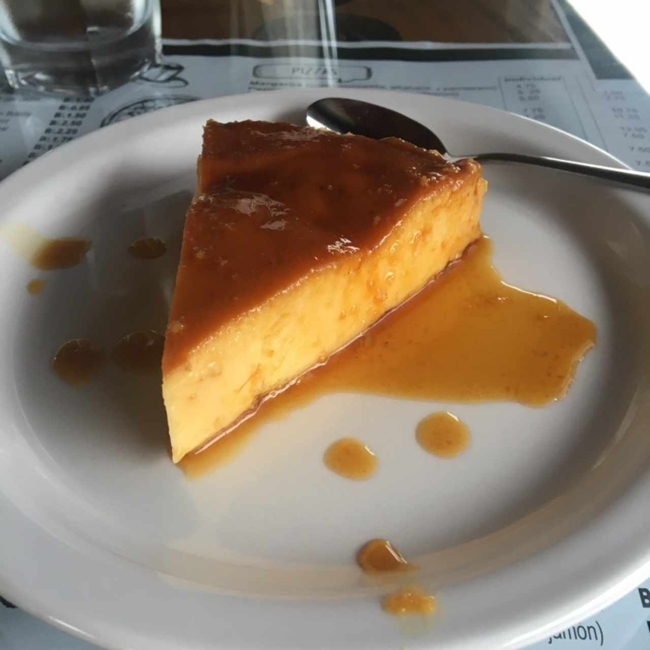 delicioso flan casero 