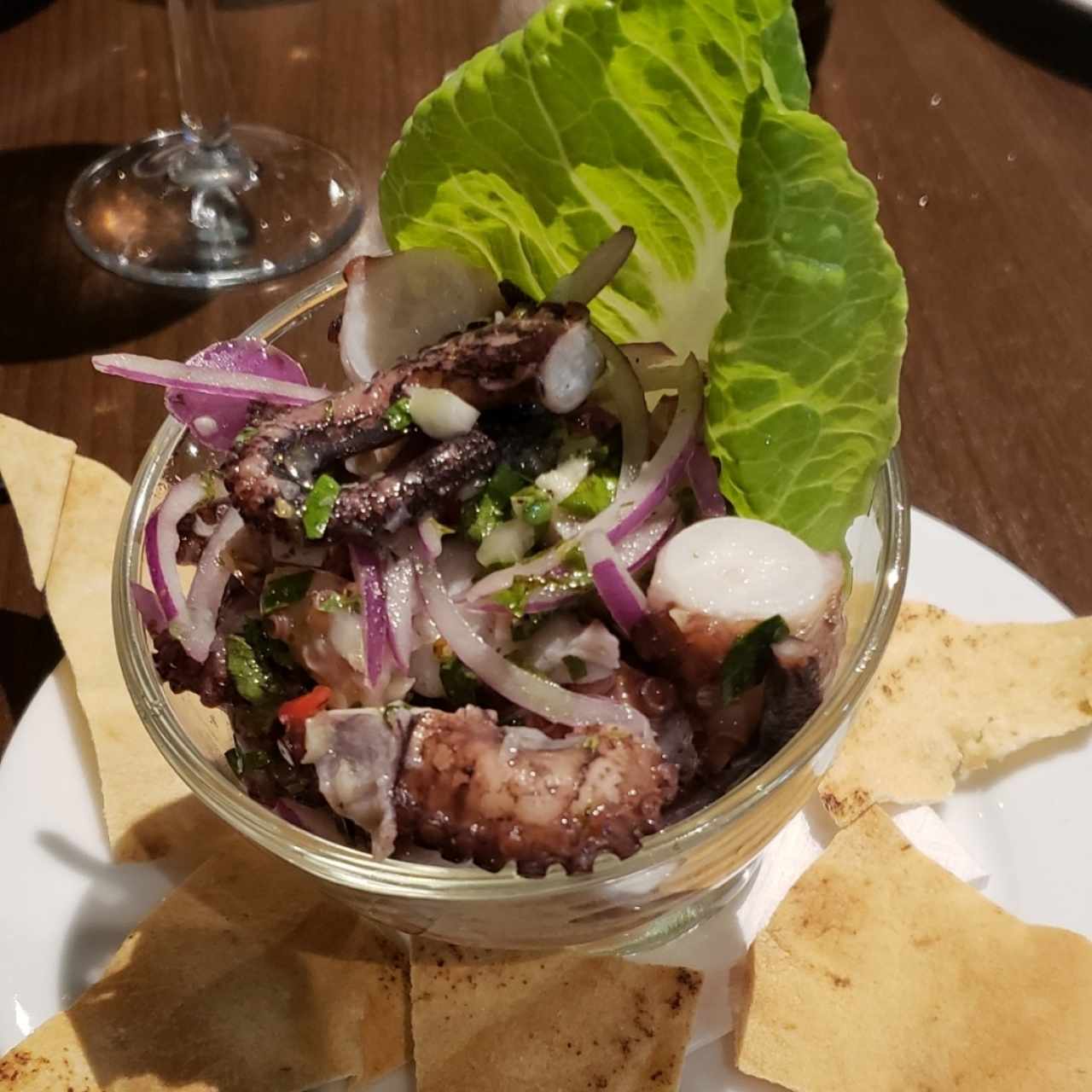 ceviche de pulpo 