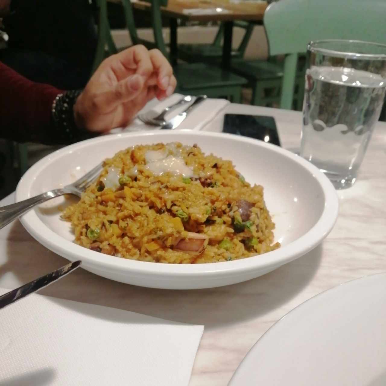 arroz con marisco