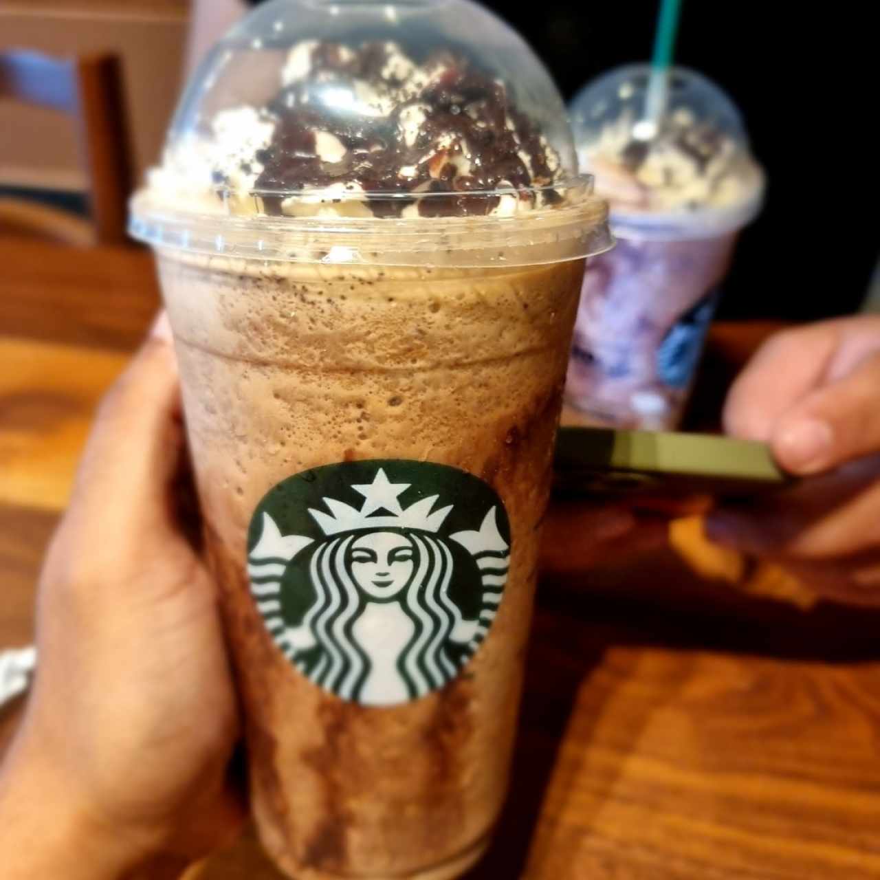 mocha coockie crumble Frappuccino 