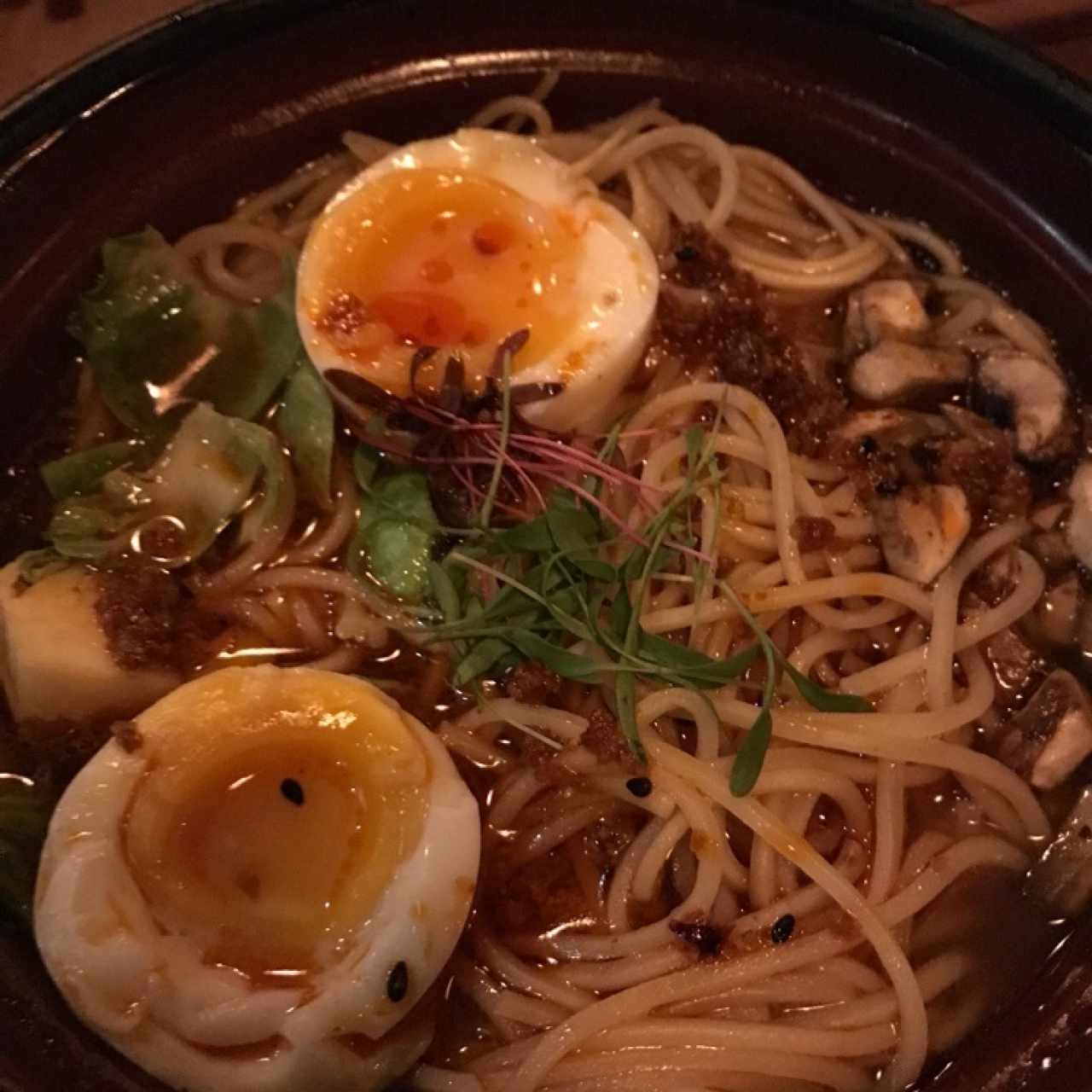 Fideos de arroz con Pato