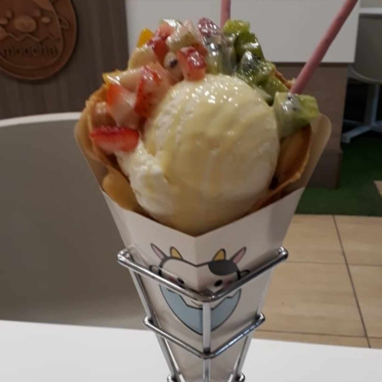 Egg Waffle Gelato