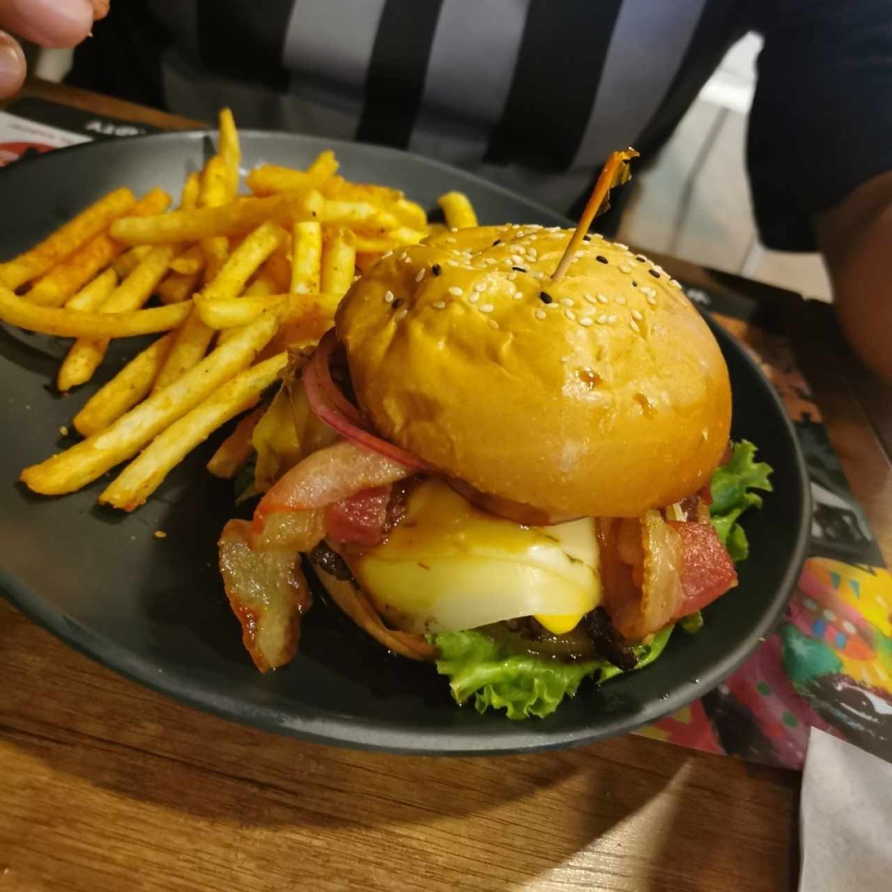 Signature Burgers - 4 Cheese & Bacon Burger