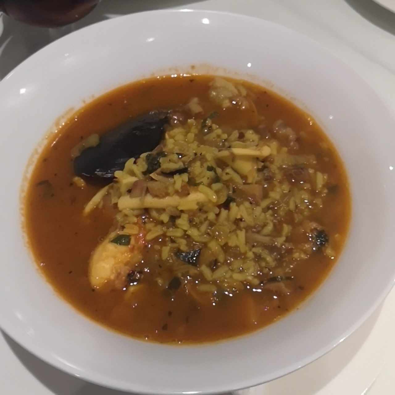 Arroz Caldoso de Mariscos