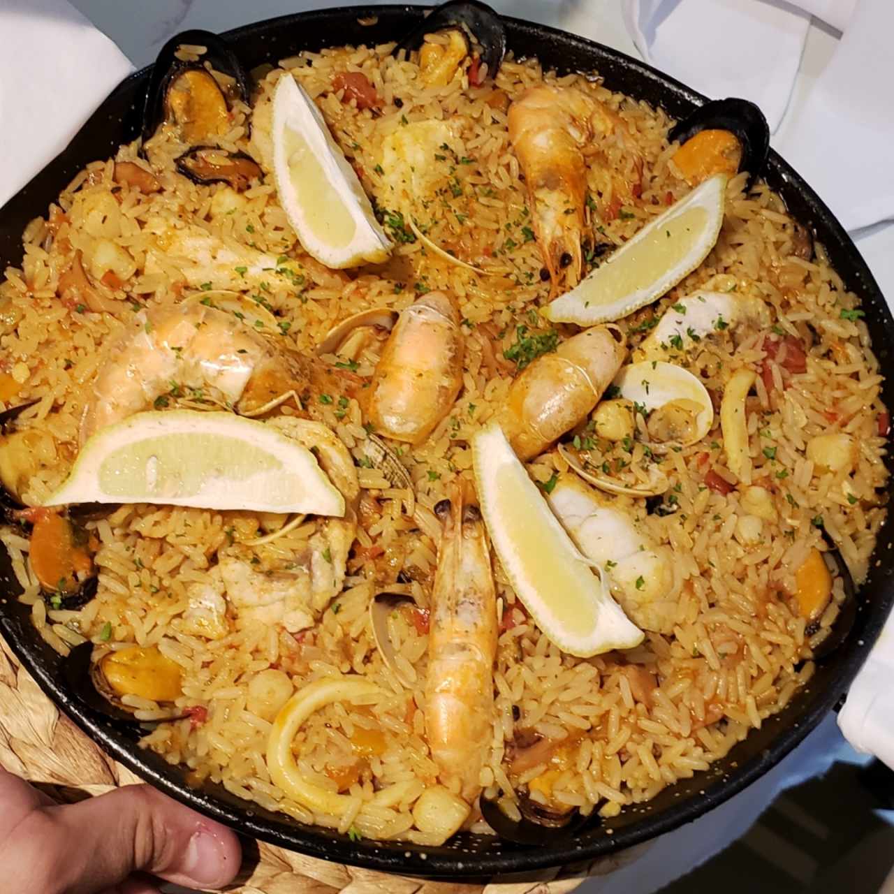 Arroz a la marinera 