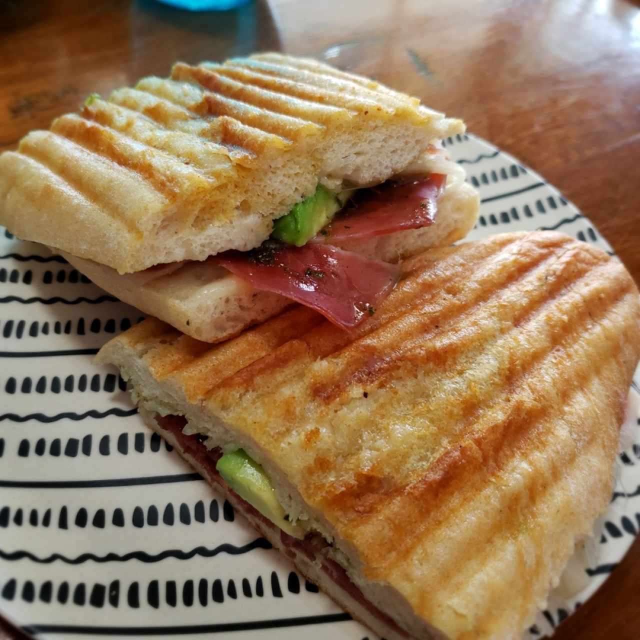 panini de jamón serrano