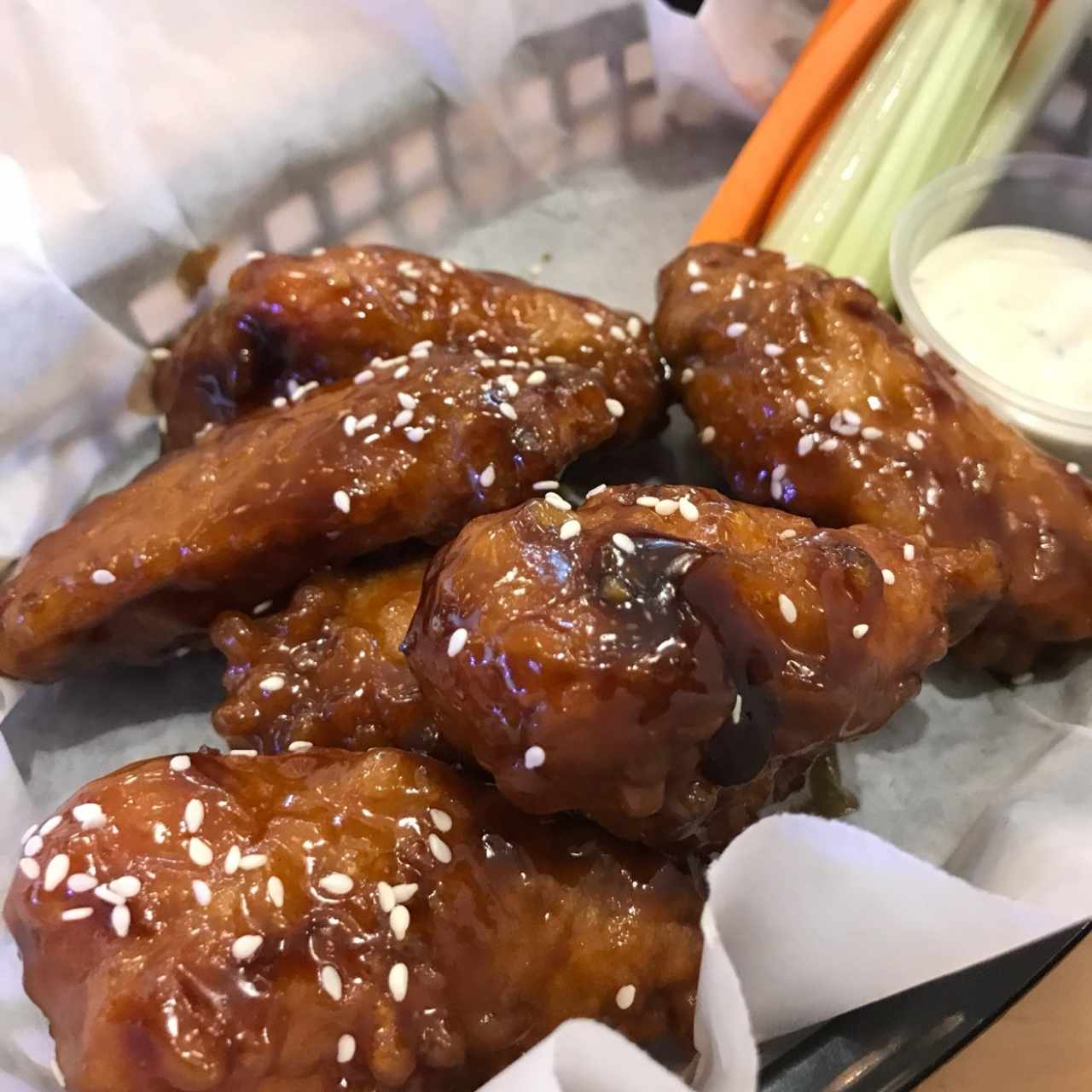 korean wings teriyaki