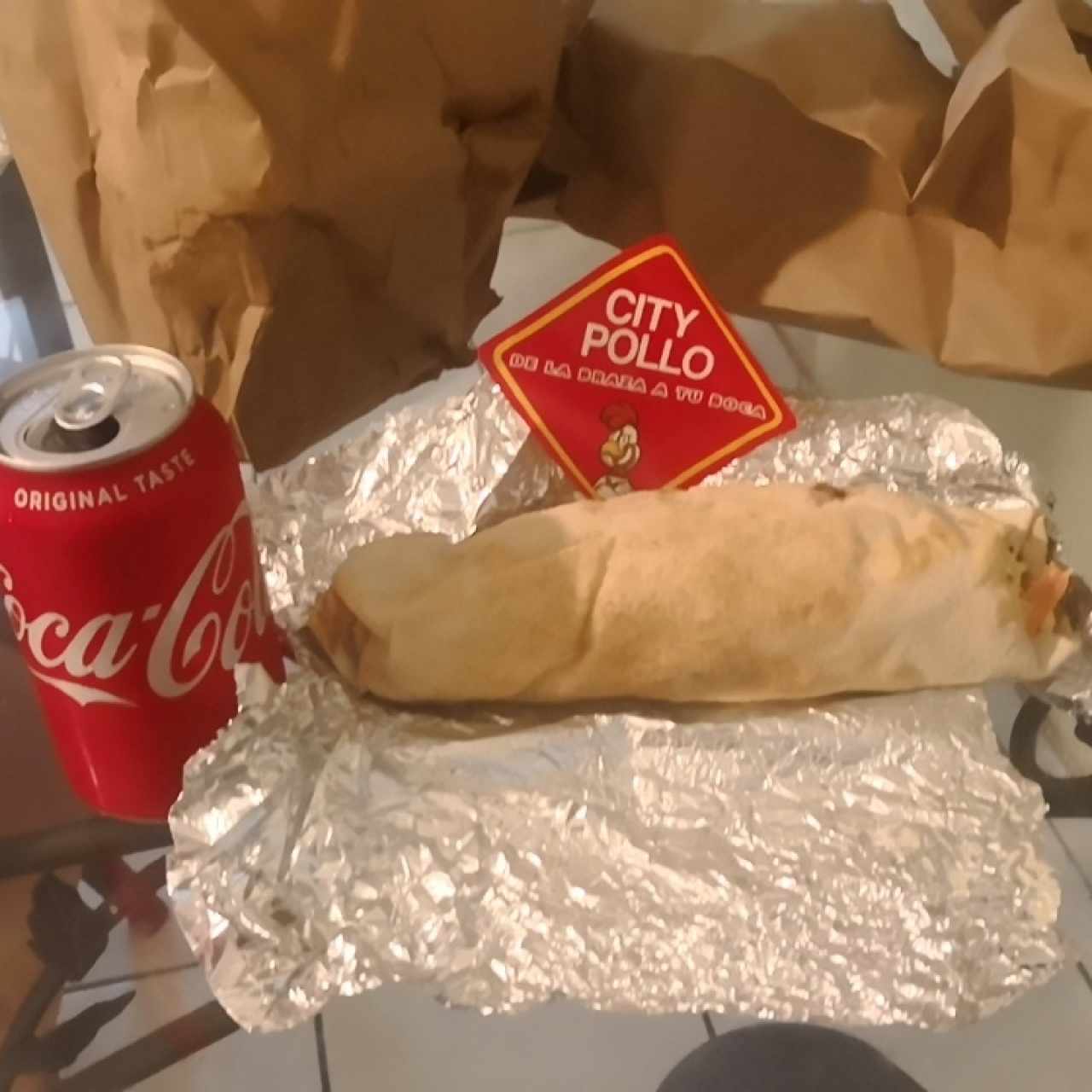 shawarma de pollo