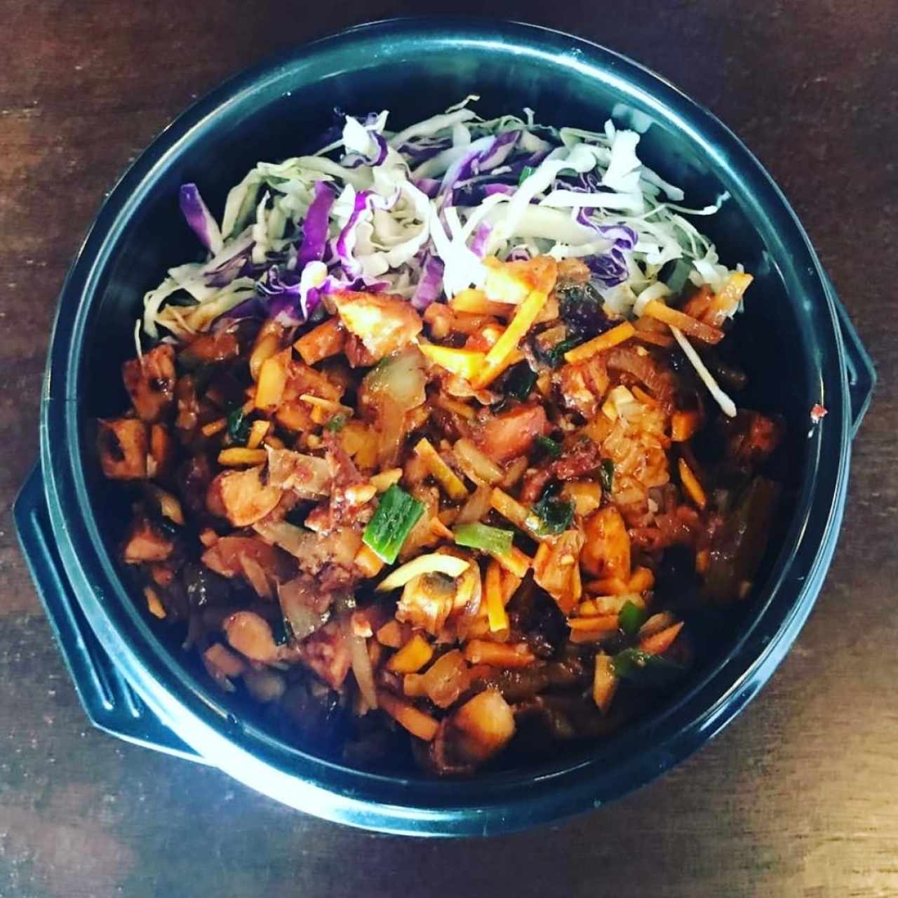 Bibimbap de Marisco (비빔밥)