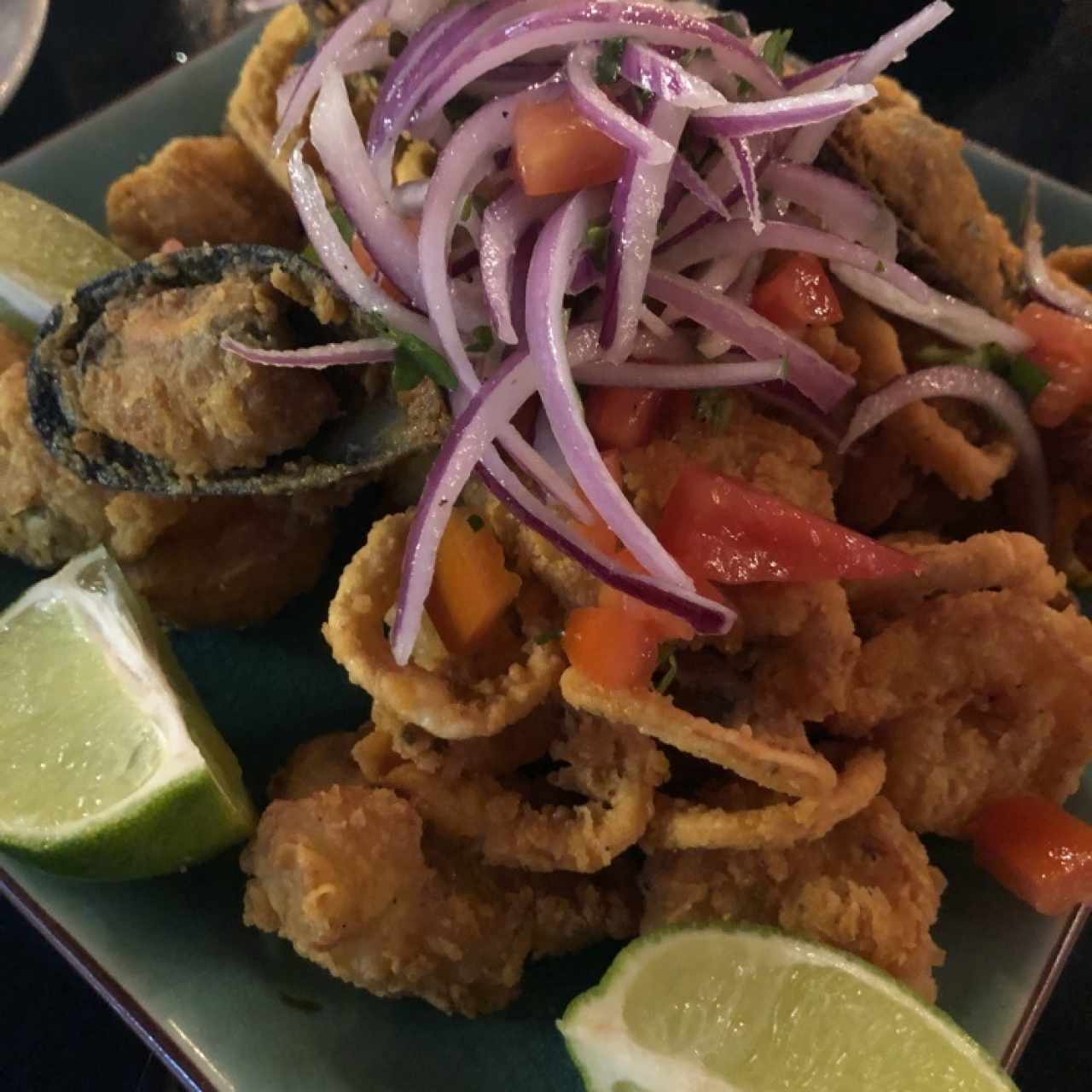 chicharon de mariscos 