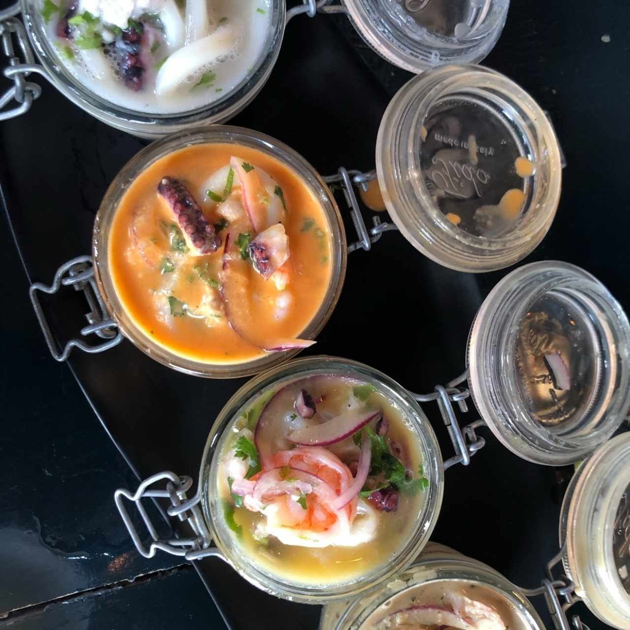 ceviche degustacion